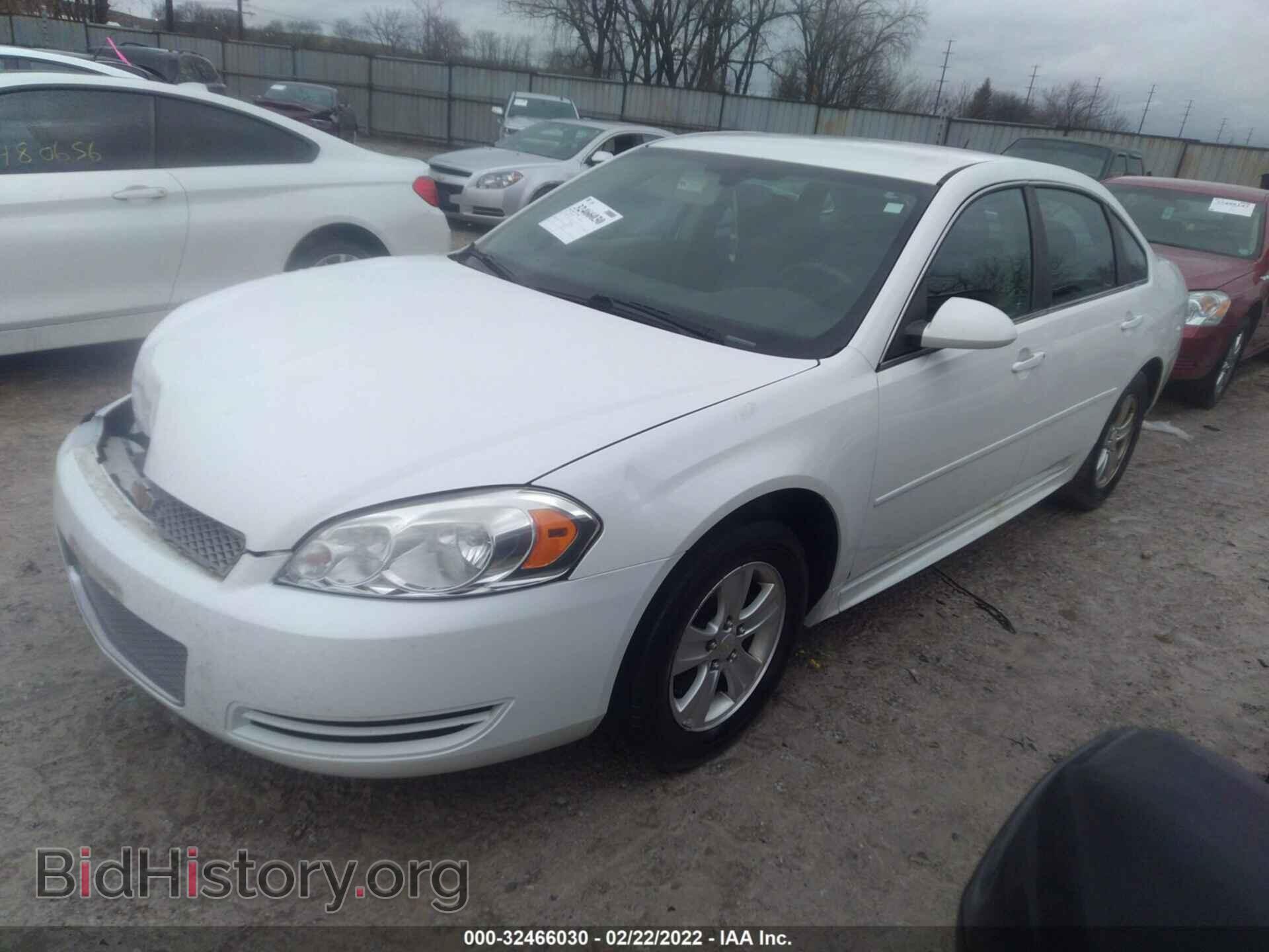 2012 CHEVROLET IMPALA - VIN: 2G1WF5E38C1147015 - Photo 2