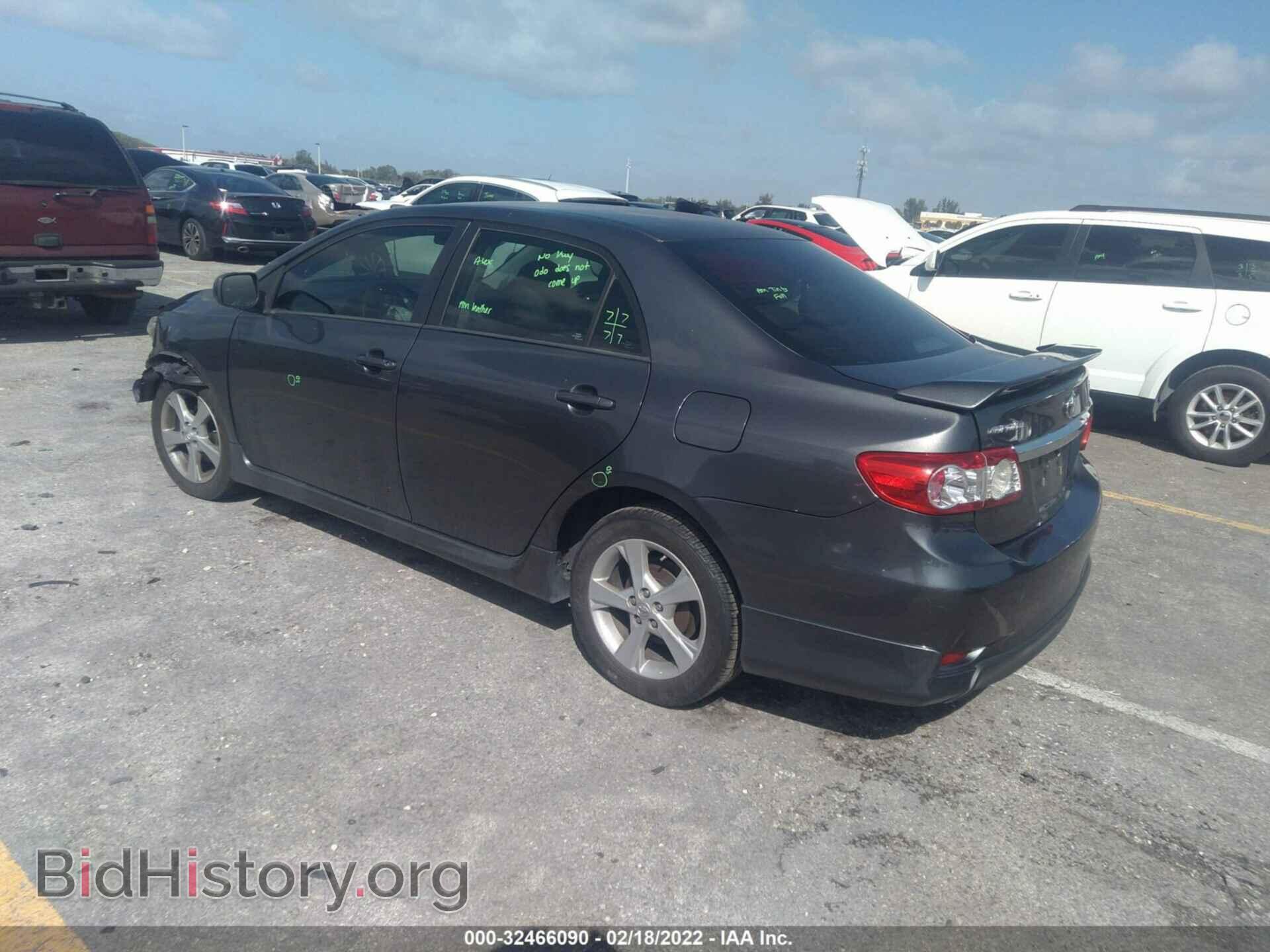 2011 TOYOTA COROLLA - VIN: 2T1BU4EEXBC637379 - Фото 3
