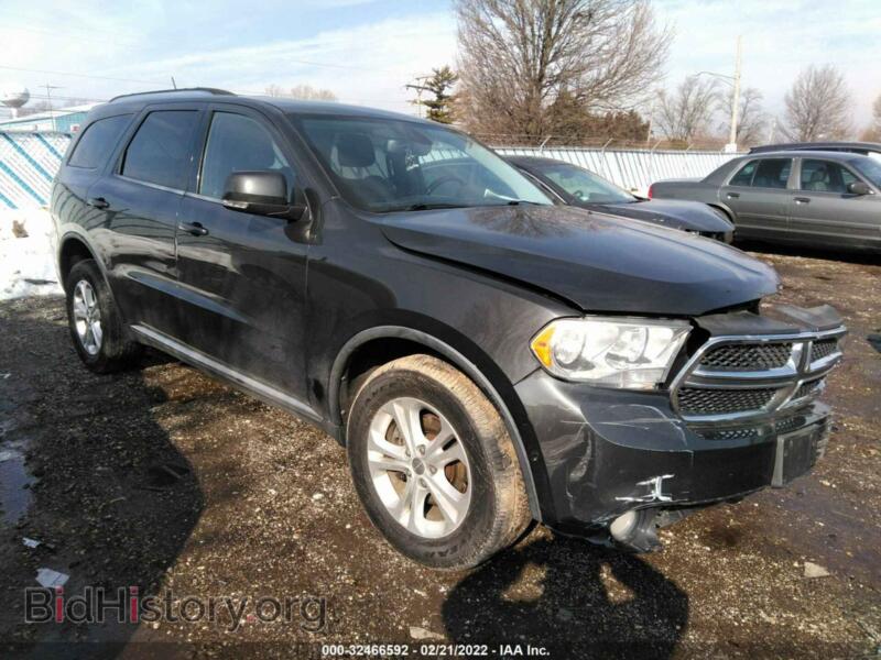 2011 Dodge DURANGO Crew (VIN 1D4RE4GG3BC639433) — photo 1 of 11, IAAI, damage: front end