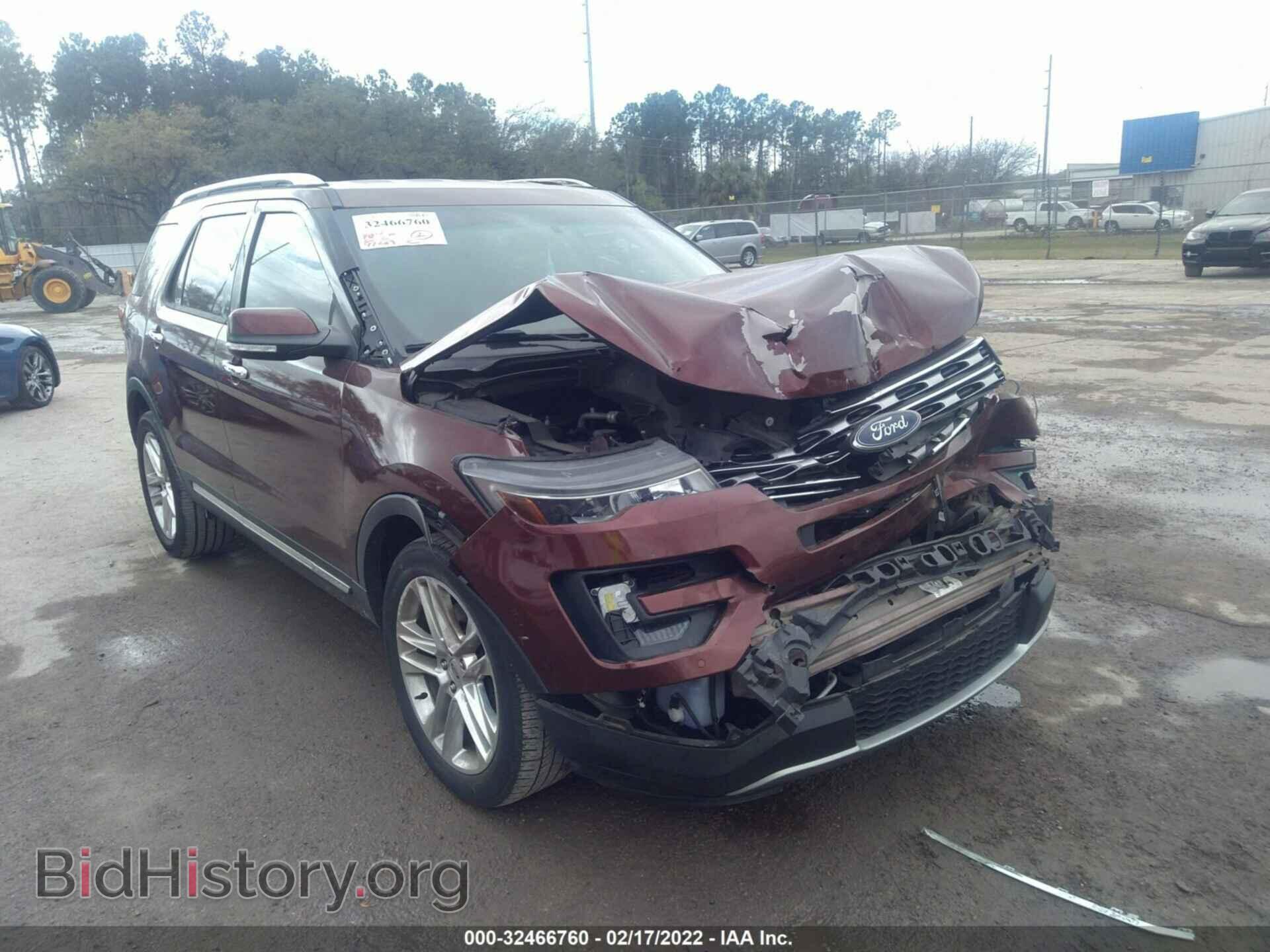 Фотография 1FM5K7F80GGB09724 - FORD EXPLORER 2016