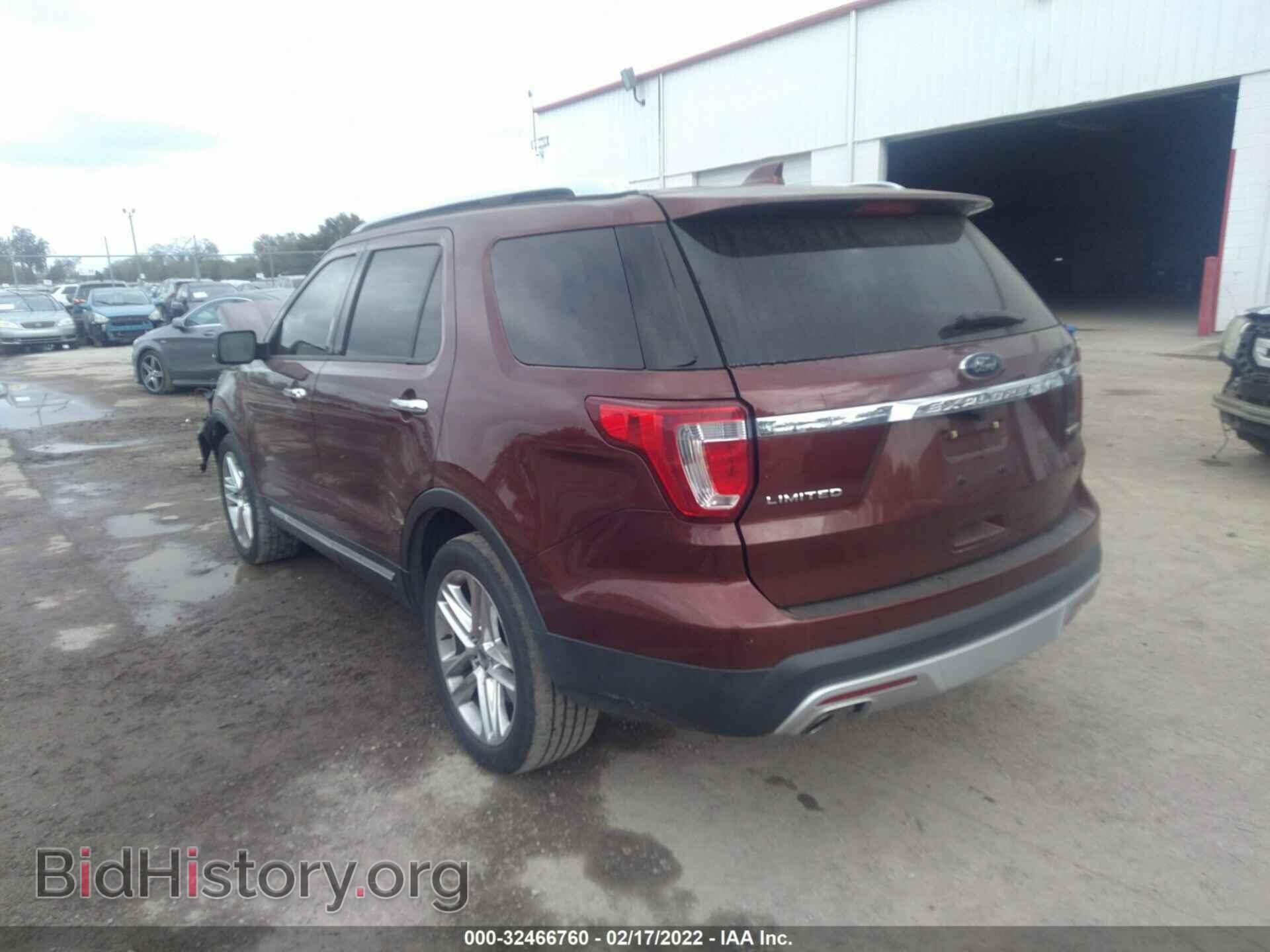 2016 FORD EXPLORER - VIN: 1FM5K7F80GGB09724 - Фото 3