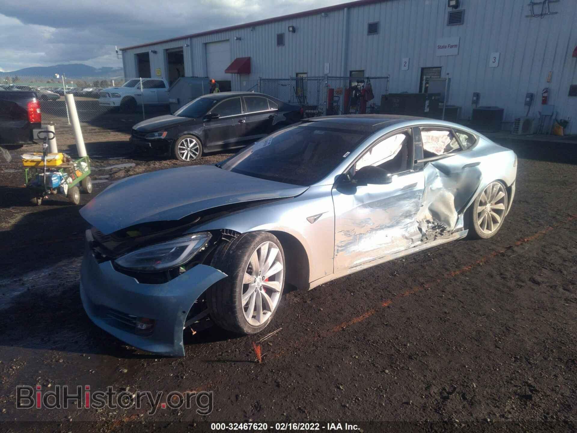 2017 TESLA MODEL S - VIN: 5YJSA1E43HF184368 - Фото 2