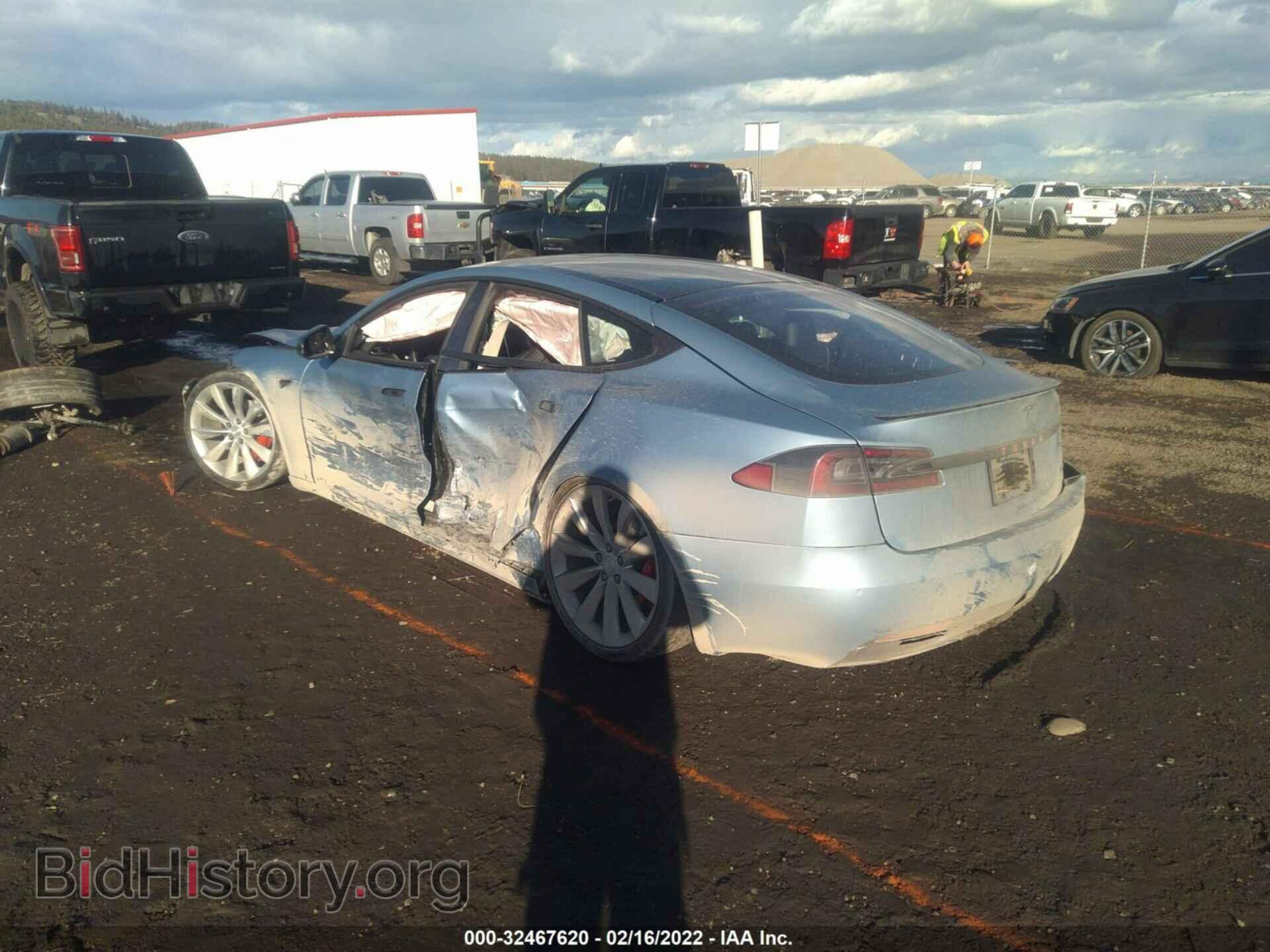 2017 TESLA MODEL S - VIN: 5YJSA1E43HF184368 - Фото 3