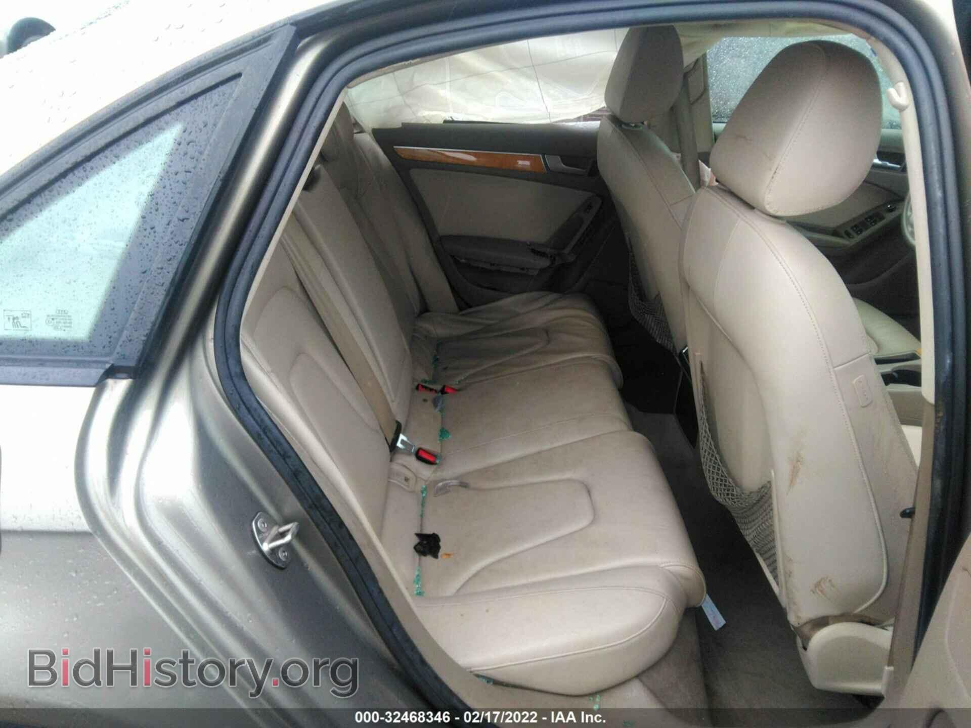 2010 AUDI A4 - VIN: WAUAFAFL2AN030547 - Фото 8