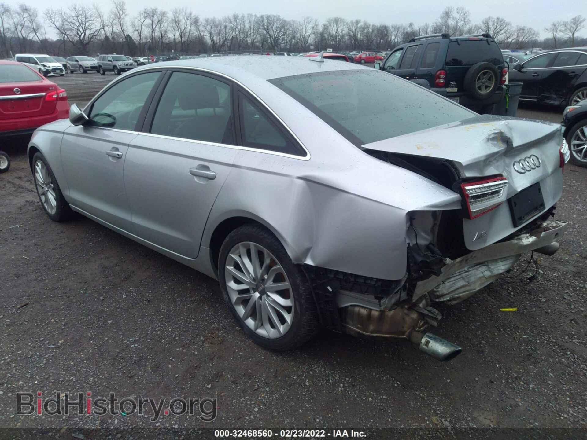 2014 AUDI A6 - VIN: WAUGFAFC5EN009823 - Фото 3