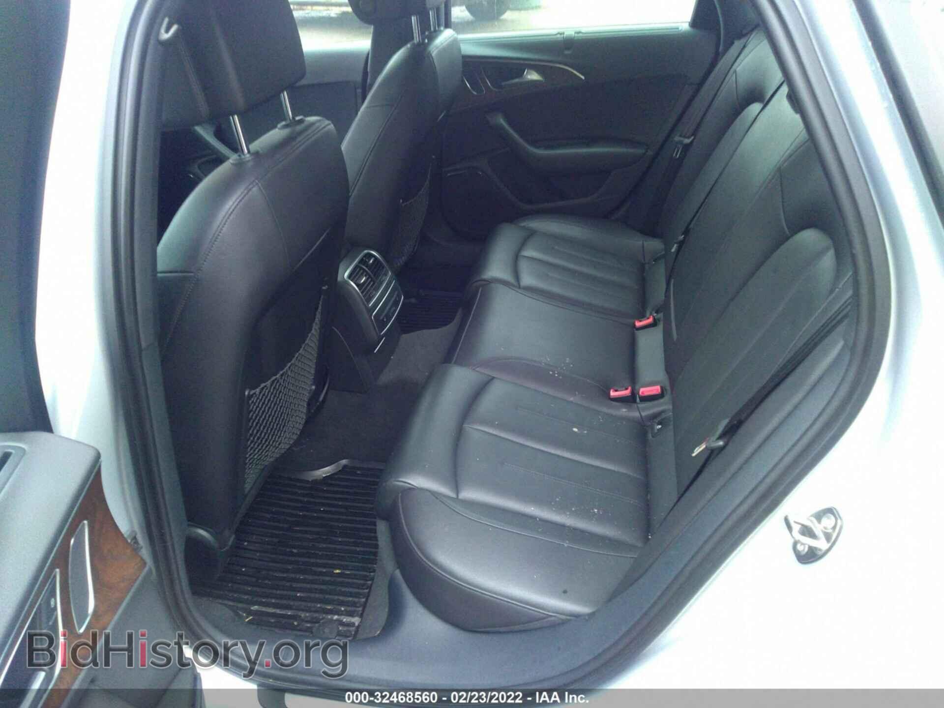 2014 AUDI A6 - VIN: WAUGFAFC5EN009823 - Фото 8