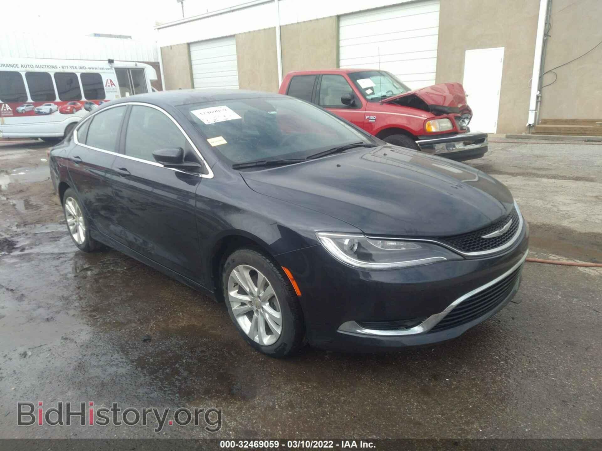 Фотография 1C3CCCAB9GN180201 - CHRYSLER 200 2016