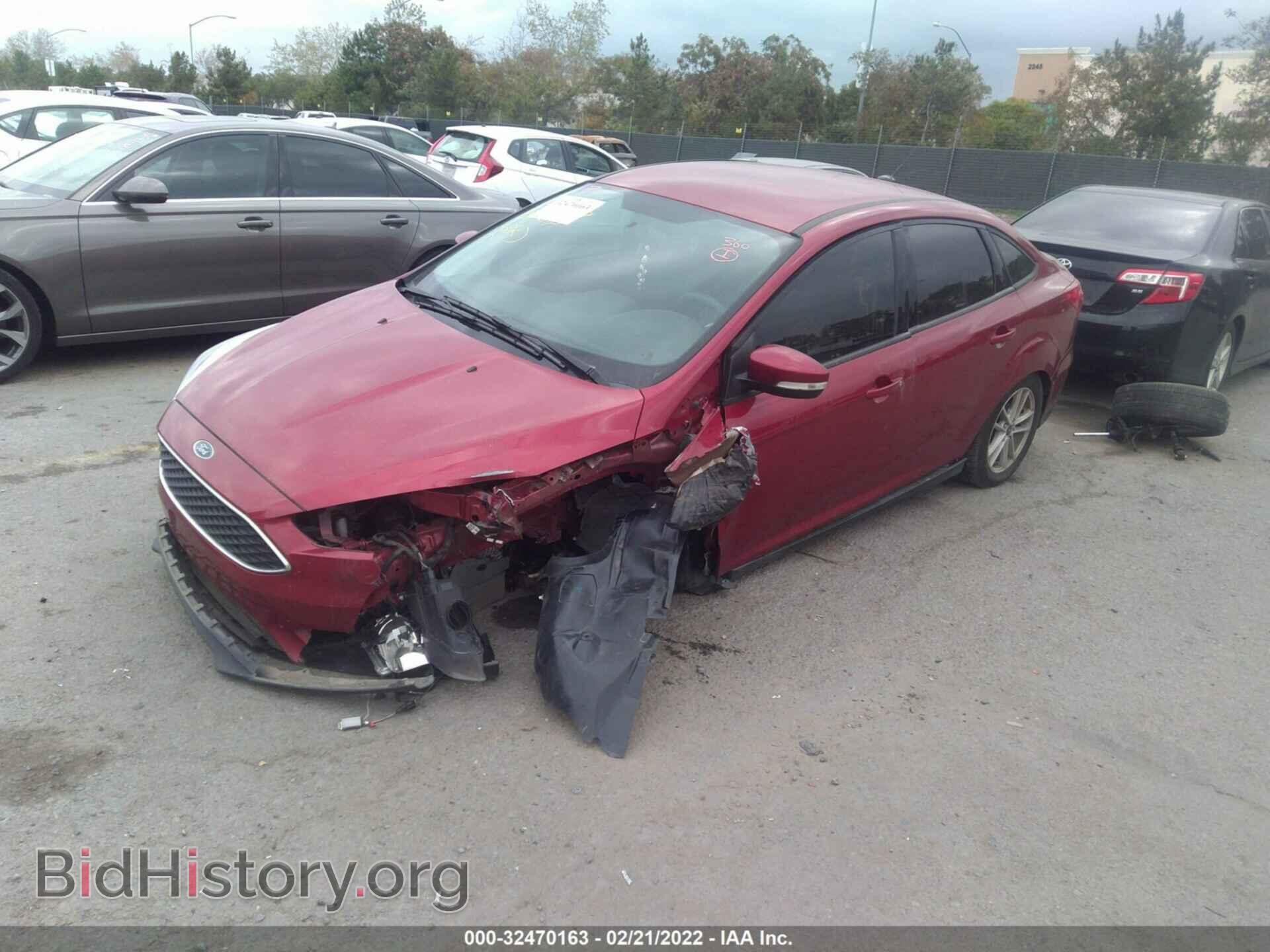 2017 FORD FOCUS - VIN: 1FADP3F25HL348271 - Фото 2