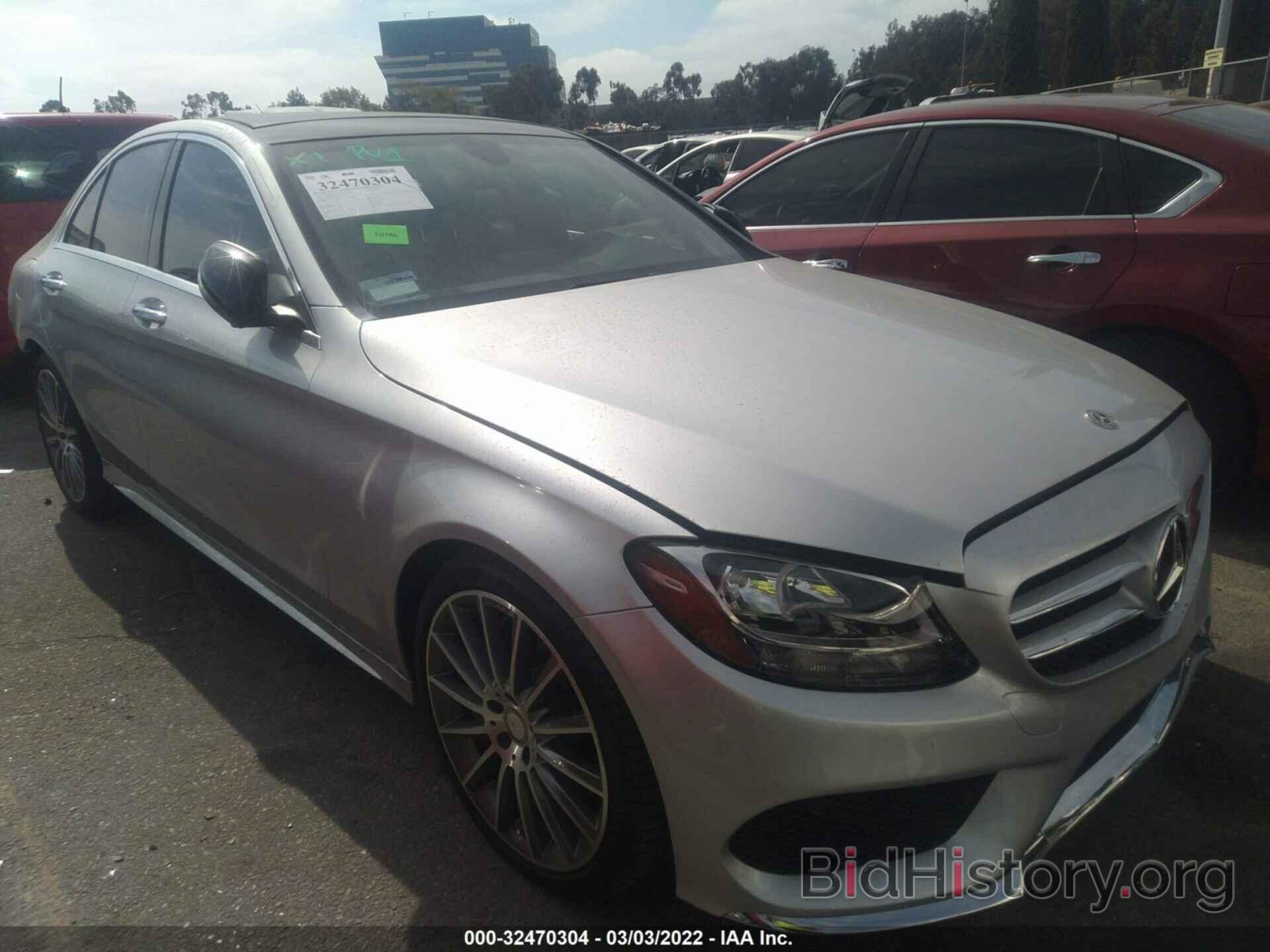 Photo 55SWF4JB9GU103847 - MERCEDES-BENZ C-CLASS 2016