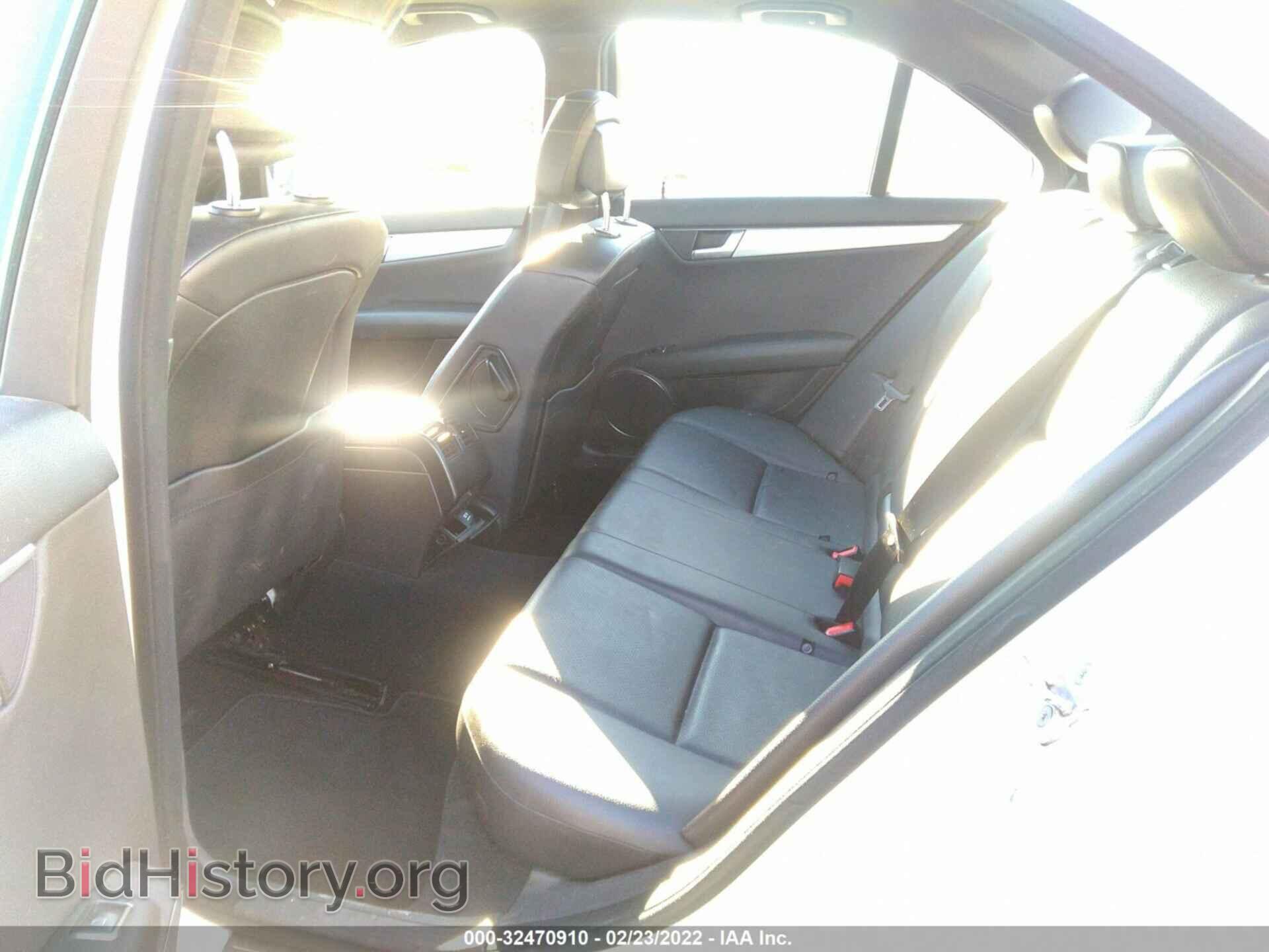 2012 MERCEDES-BENZ C-CLASS - VIN: WDDGF8BB5CR223697 - Фото 8