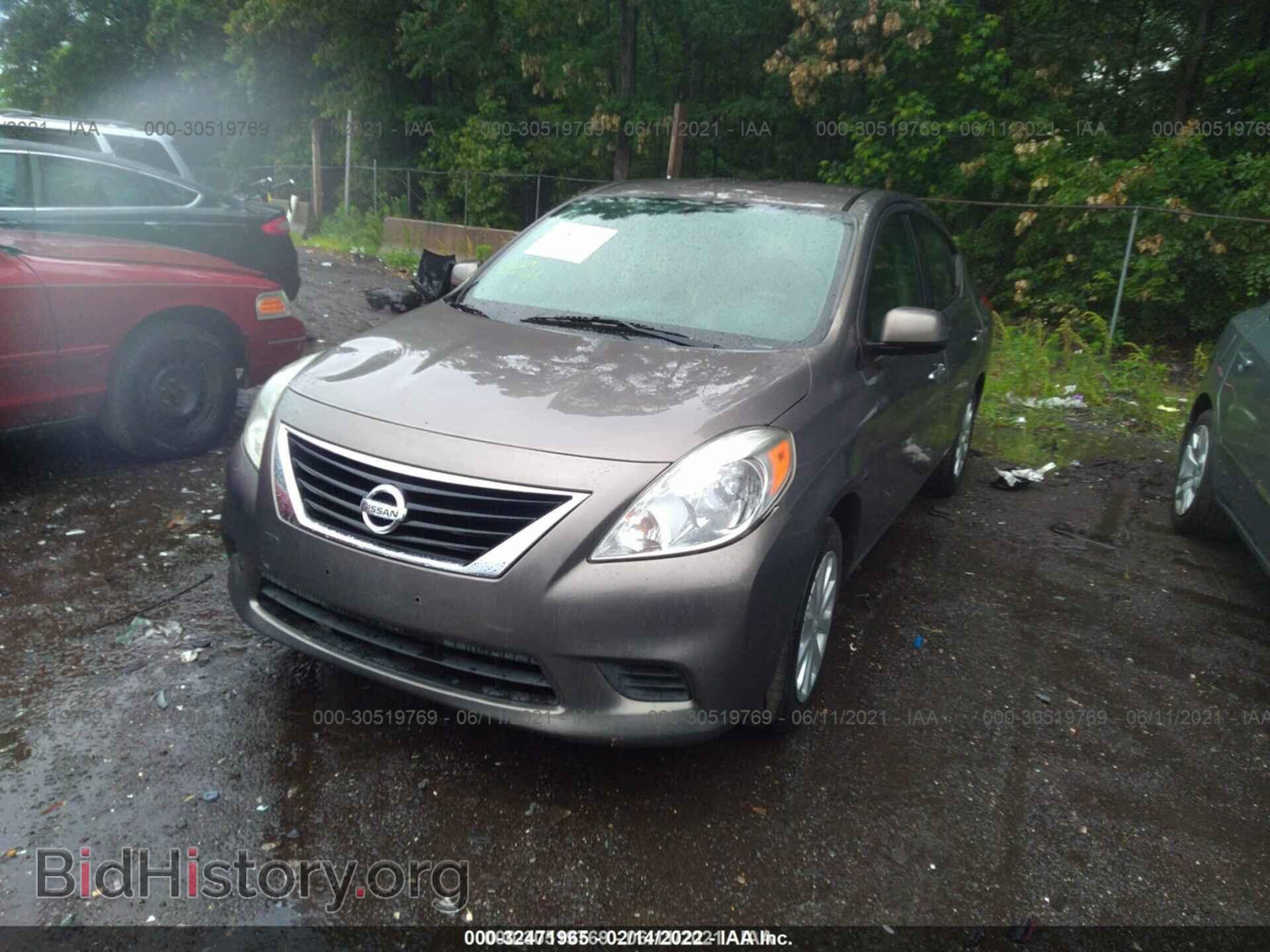 2012 NISSAN VERSA - VIN: 3N1CN7AP6CL933074 - Фото 2