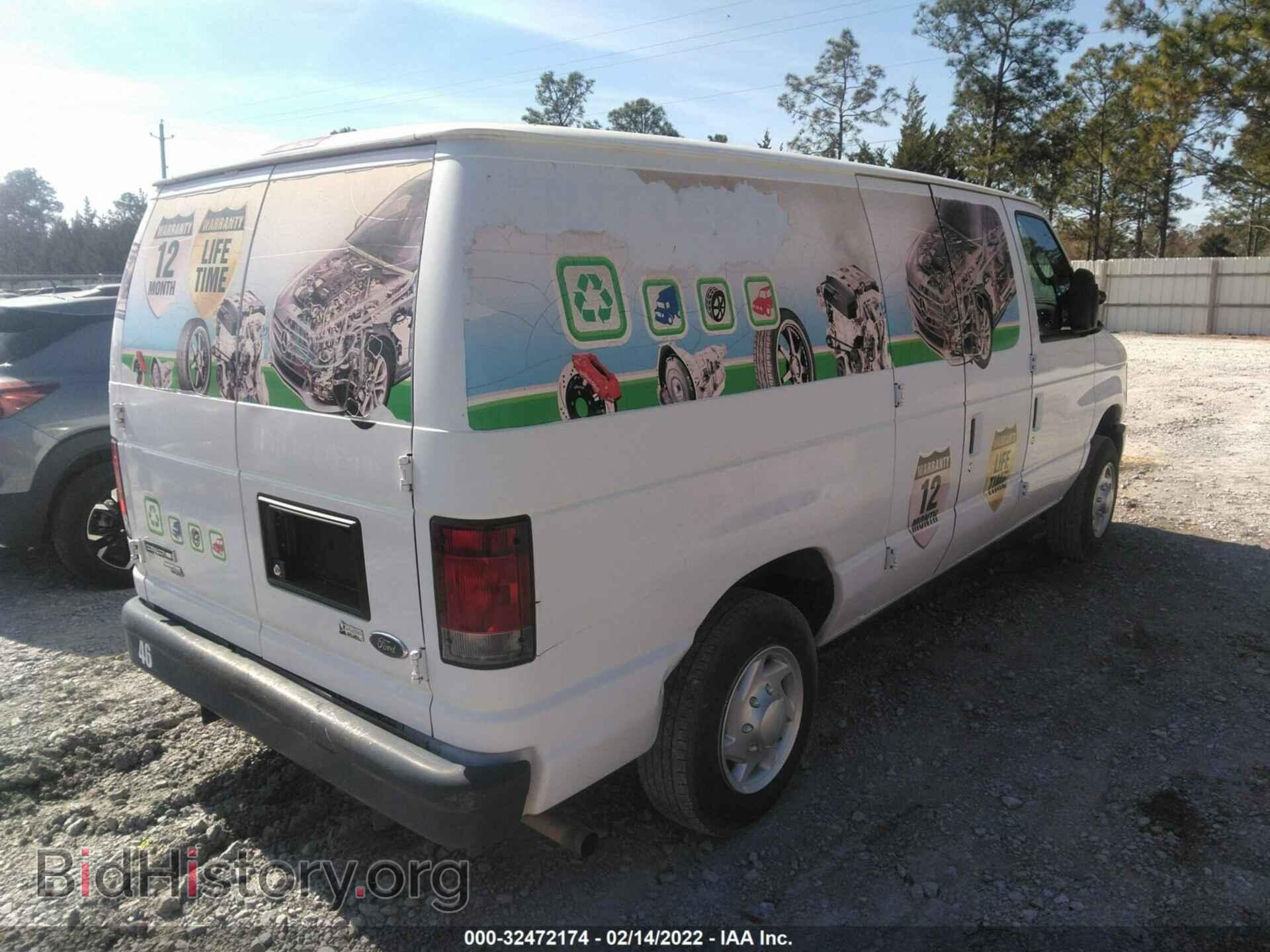 2012 FORD ECONOLINE CARGO VAN - VIN: 1FTNE1EW7CDB36343 - Фото 4