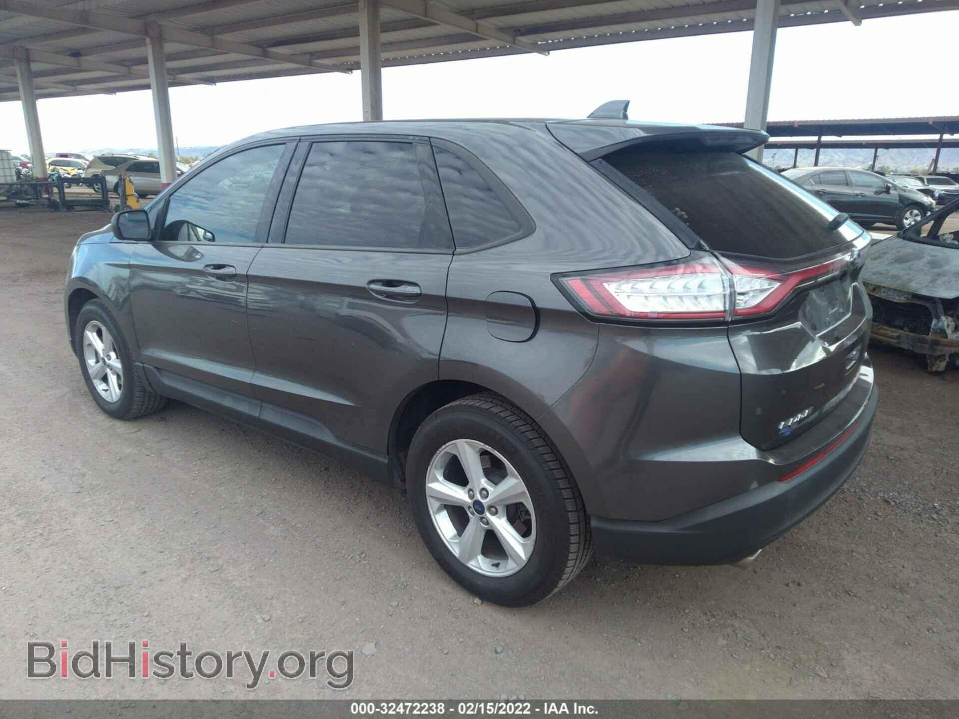 2015 FORD EDGE - VIN: 2FMTK3G91FBB61070 - Фото 3