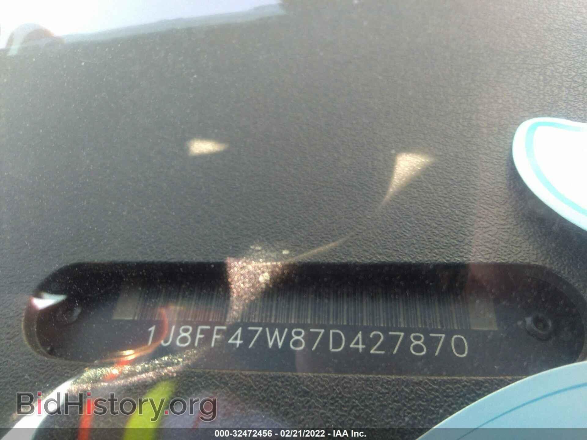 2007 JEEP COMPASS - VIN: 1J8FF47W87D427870 - Фото 9