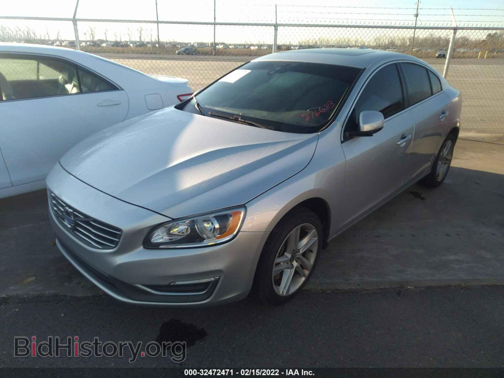 2014 VOLVO S60 - VIN: YV1612FS4E2276683 - Фото 2