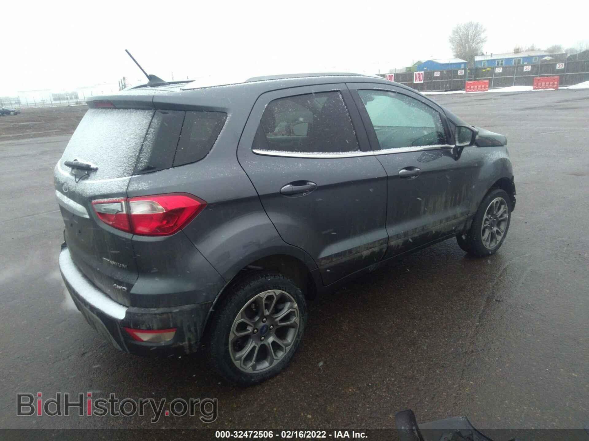 2020 FORD ECOSPORT - VIN: MAJ6S3KL9LC364343 - Фото 4
