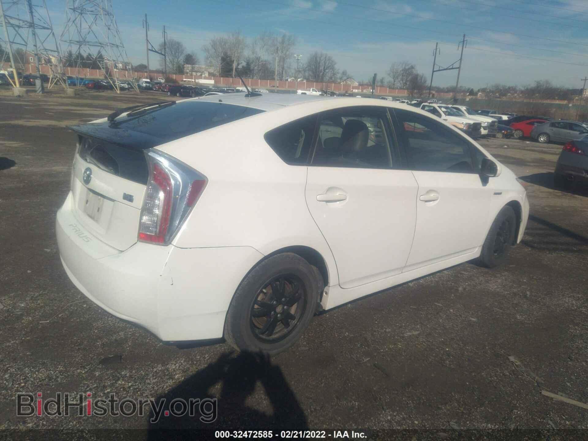 2012 TOYOTA PRIUS - VIN: JTDKN3DUXC5405802 - Фото 4