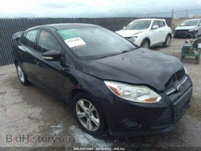 2014 Ford FOCUS SE, черный — VIN 1FADP3F28EL399761, IAAI