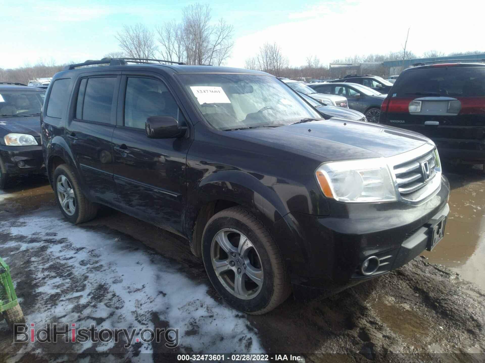 Photo 5FNYF4H51CB083050 - HONDA PILOT 2012