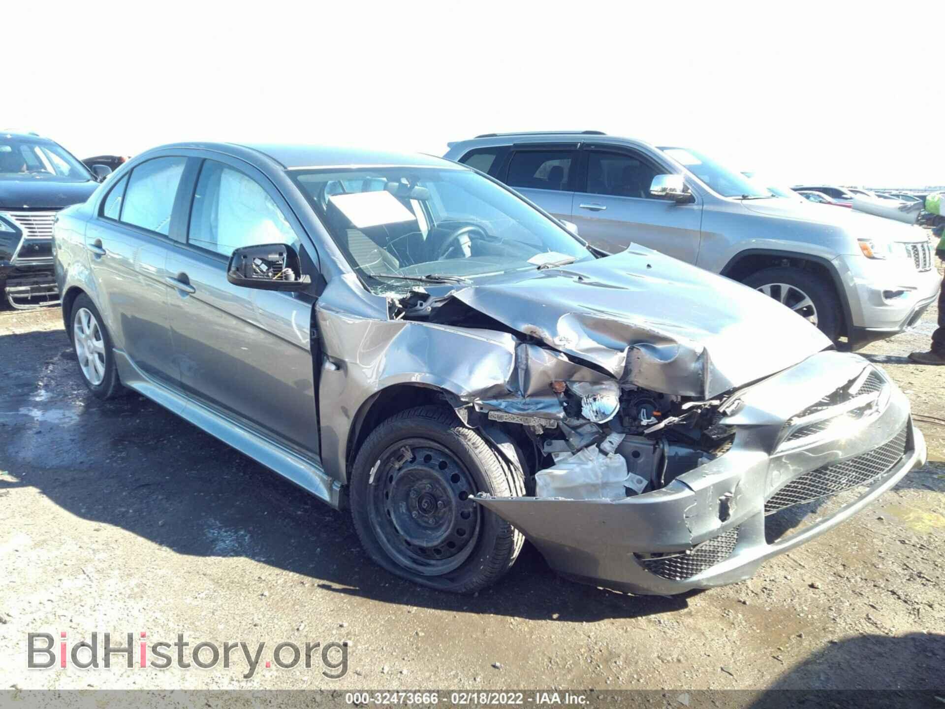 Photo JA32U2FU1DU019785 - MITSUBISHI LANCER 2013