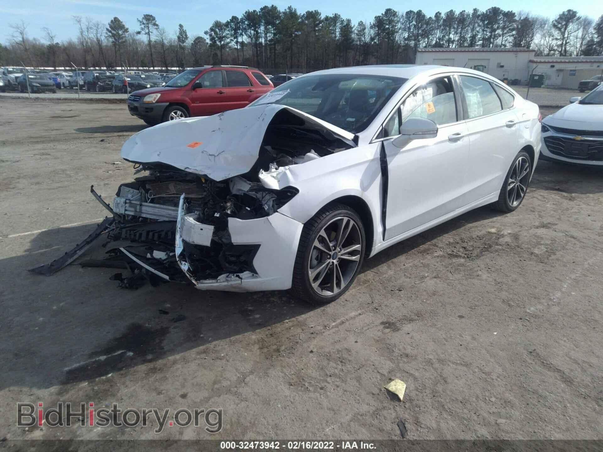 2020 FORD FUSION - VIN: 3FA6P0D98LR137597 - Фото 2