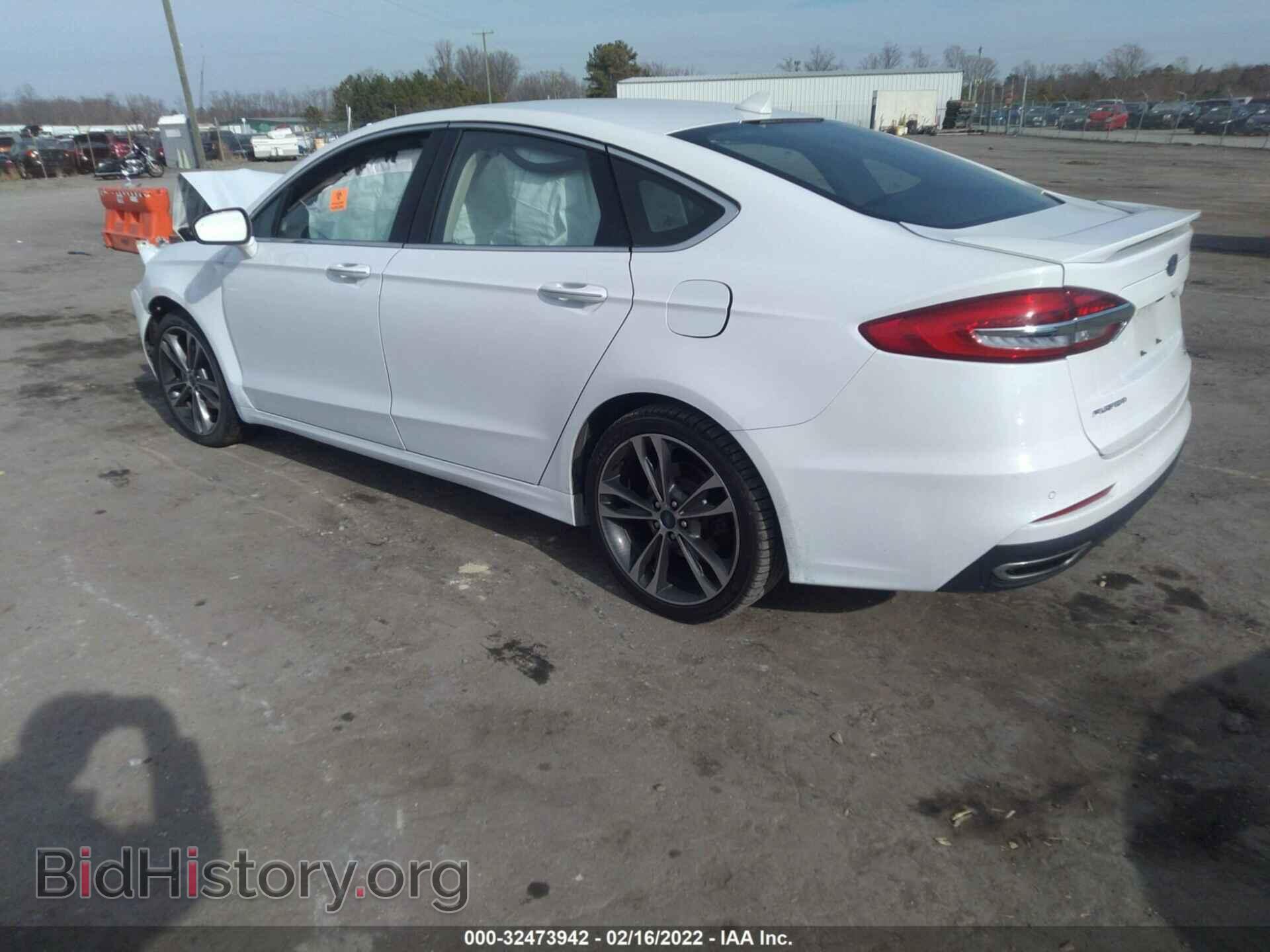 2020 FORD FUSION - VIN: 3FA6P0D98LR137597 - Фото 3