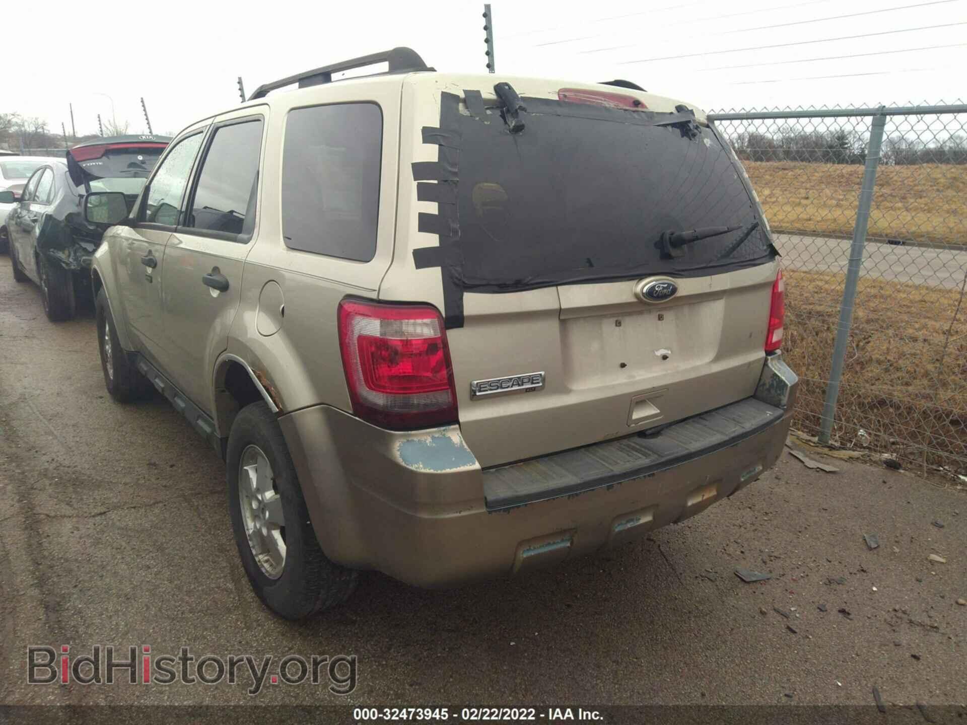2010 FORD ESCAPE - VIN: 1FMCU0D76AKA94380 - Фото 3