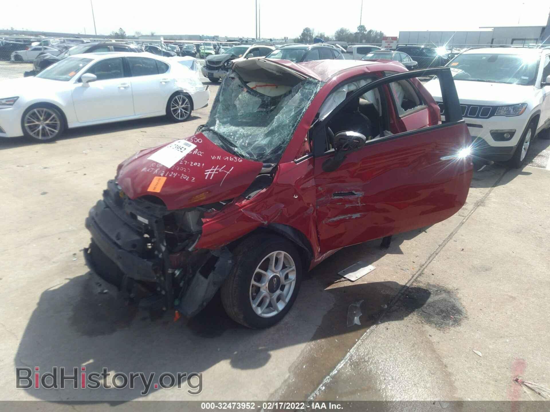 2014 FIAT 500 - VIN: 3C3CFFAR9ET279636 - Фото 2