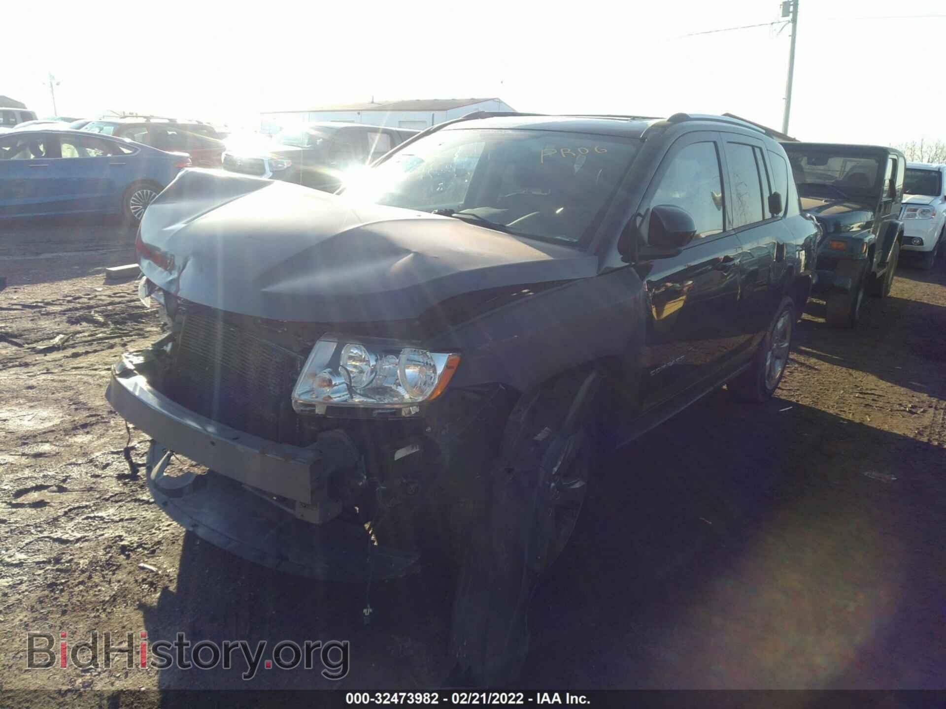 2014 JEEP COMPASS - VIN: 1C4NJCEA3ED648633 - Фото 2