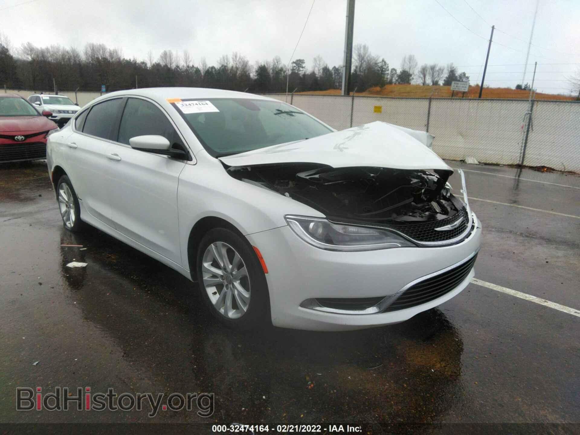 Фотография 1C3CCCAB4FN641058 - CHRYSLER 200 2015