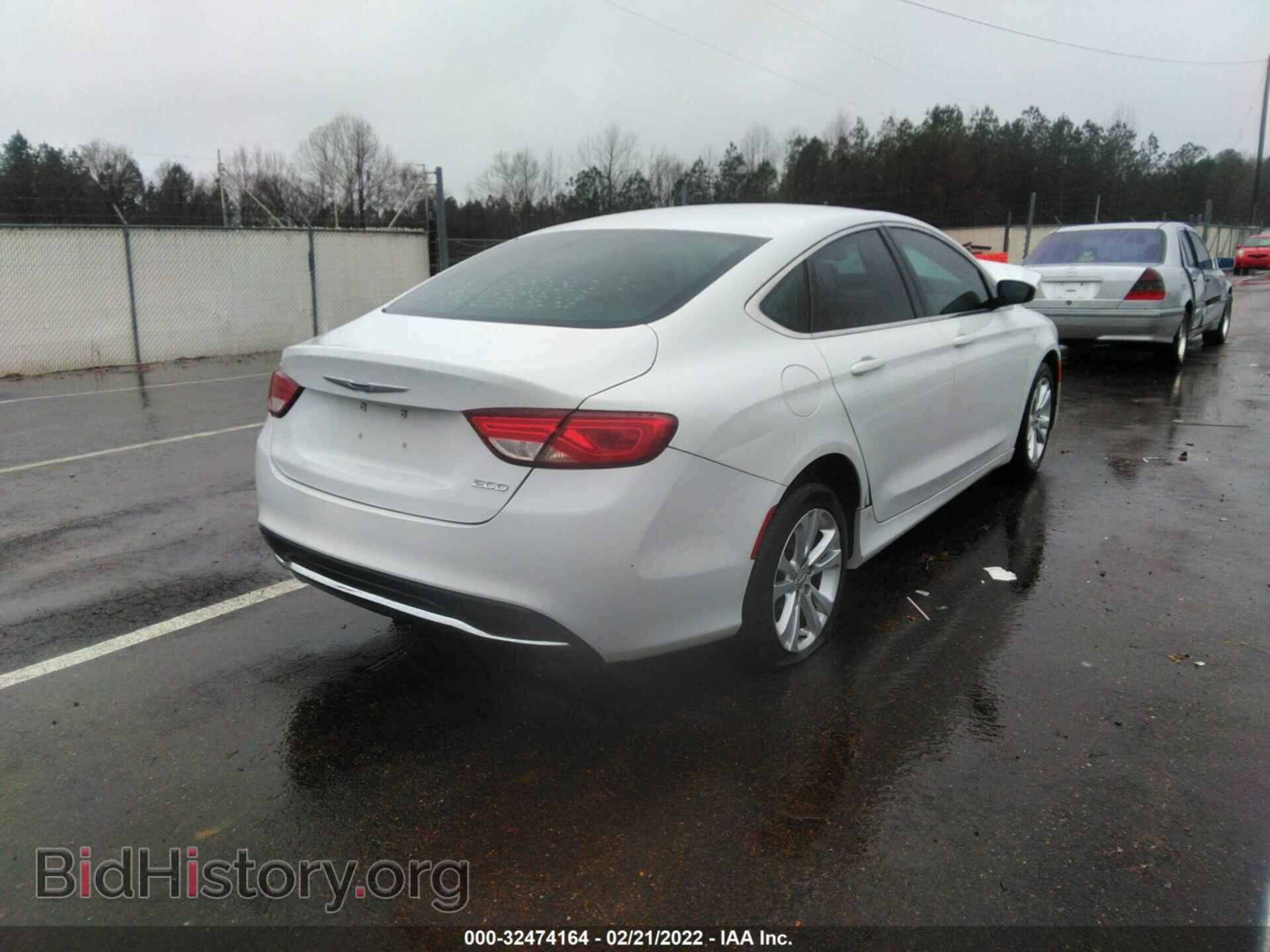 2015 CHRYSLER 200 - VIN: 1C3CCCAB4FN641058 - Photo 4