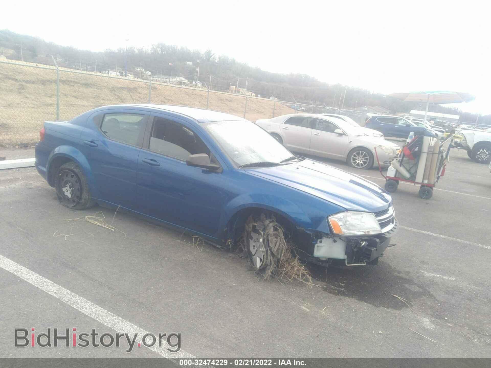 Photo 1C3CDZAB4DN602953 - DODGE AVENGER 2013