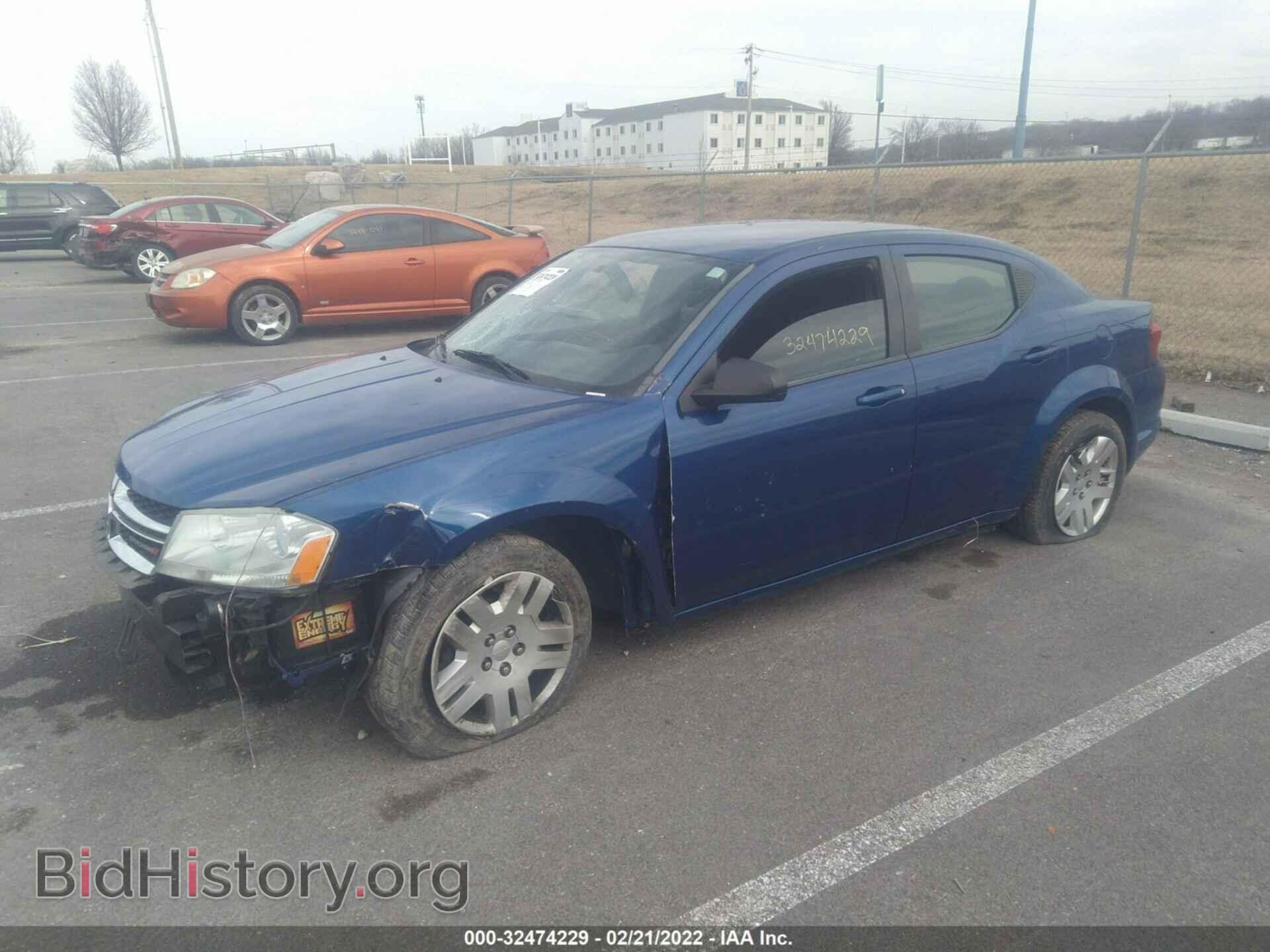 2013 DODGE AVENGER - VIN: 1C3CDZAB4DN602953 - Фото 2