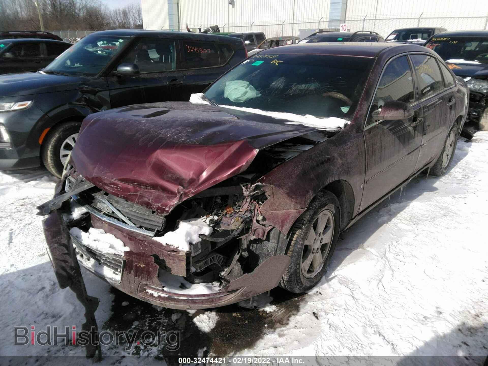 2007 CHEVROLET IMPALA - VIN: 2G1WT58K179236962 - Фото 2