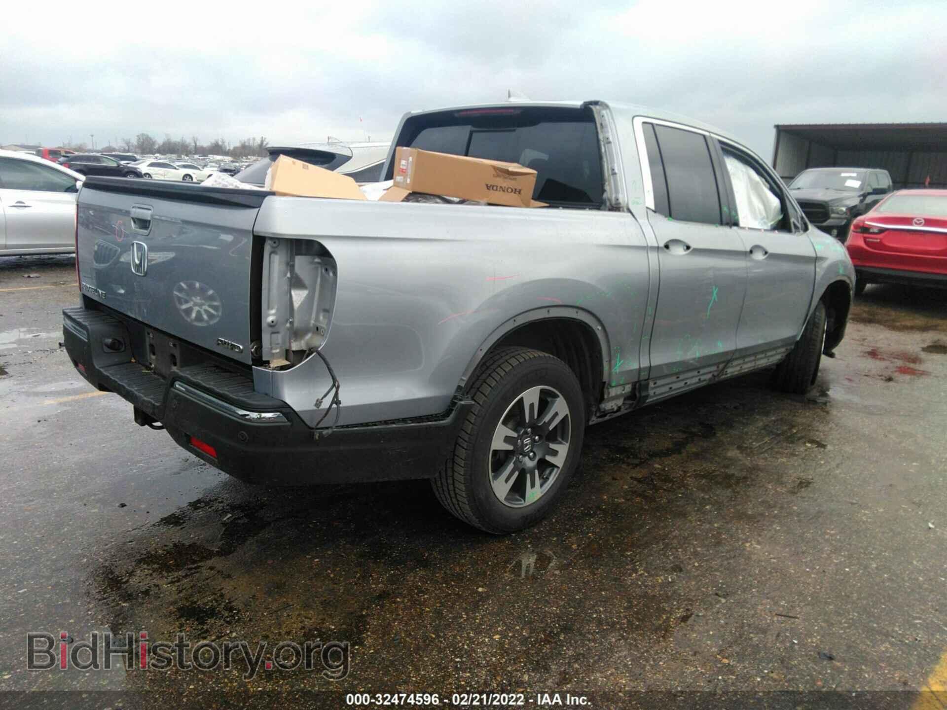 2019 HONDA RIDGELINE - VIN: 5FPYK3F76KB006223 - Фото 4