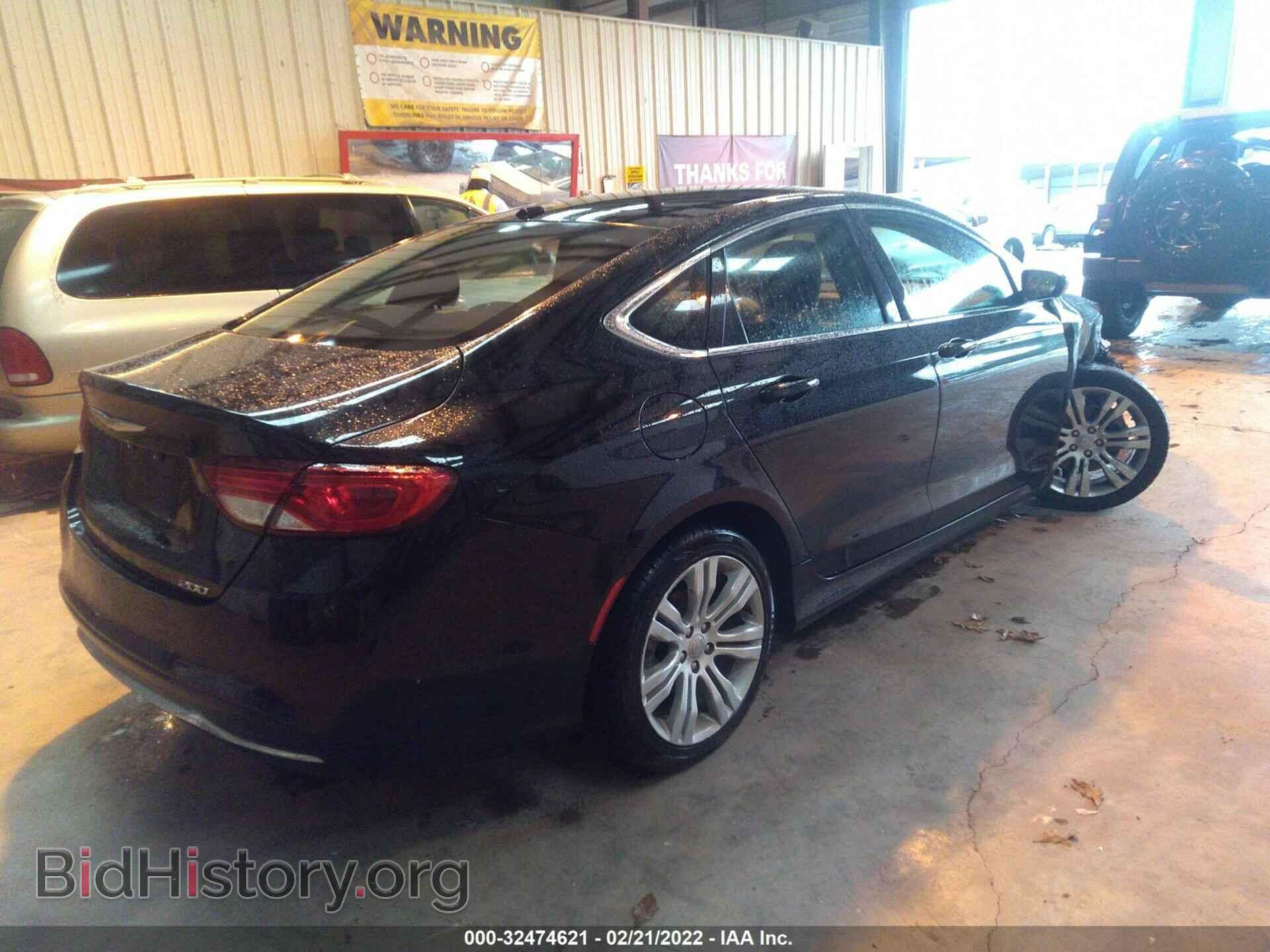 2015 CHRYSLER 200 - VIN: 1C3CCCAB2FN527673 - Фото 4