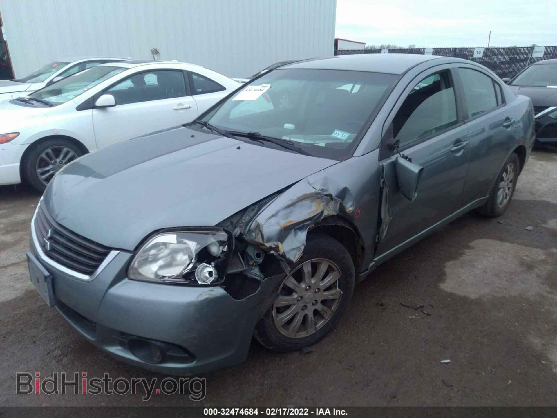 2009 MITSUBISHI GALANT - VIN: 4A3AB36F29E026608 - Фото 2
