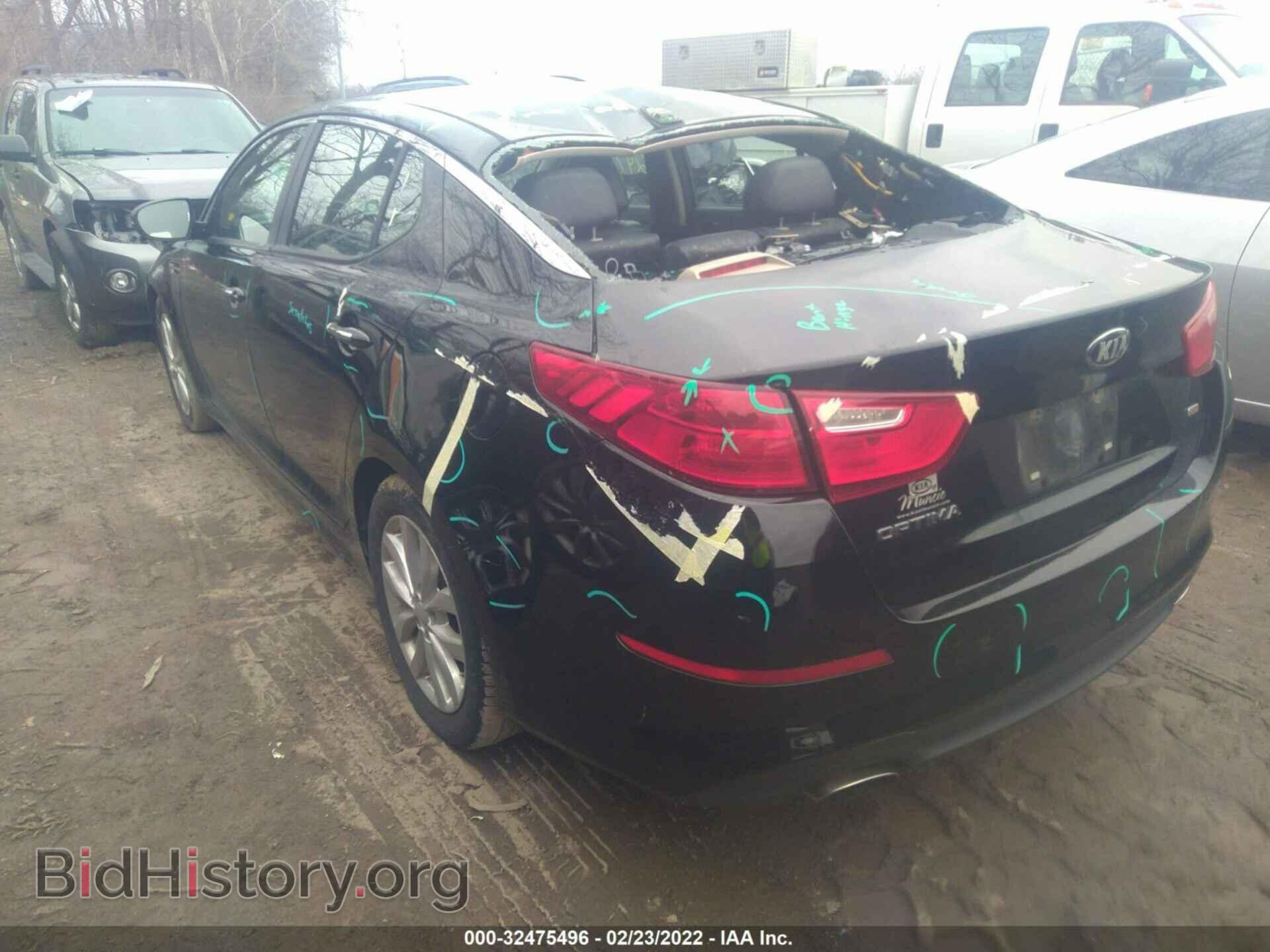 2014 KIA OPTIMA - VIN: 5XXGM4A72EG332923 - Фото 3