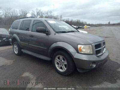 2007 Dodge DURANGO SLT, серый — VIN 1D8HD48P87F500383, IAAI