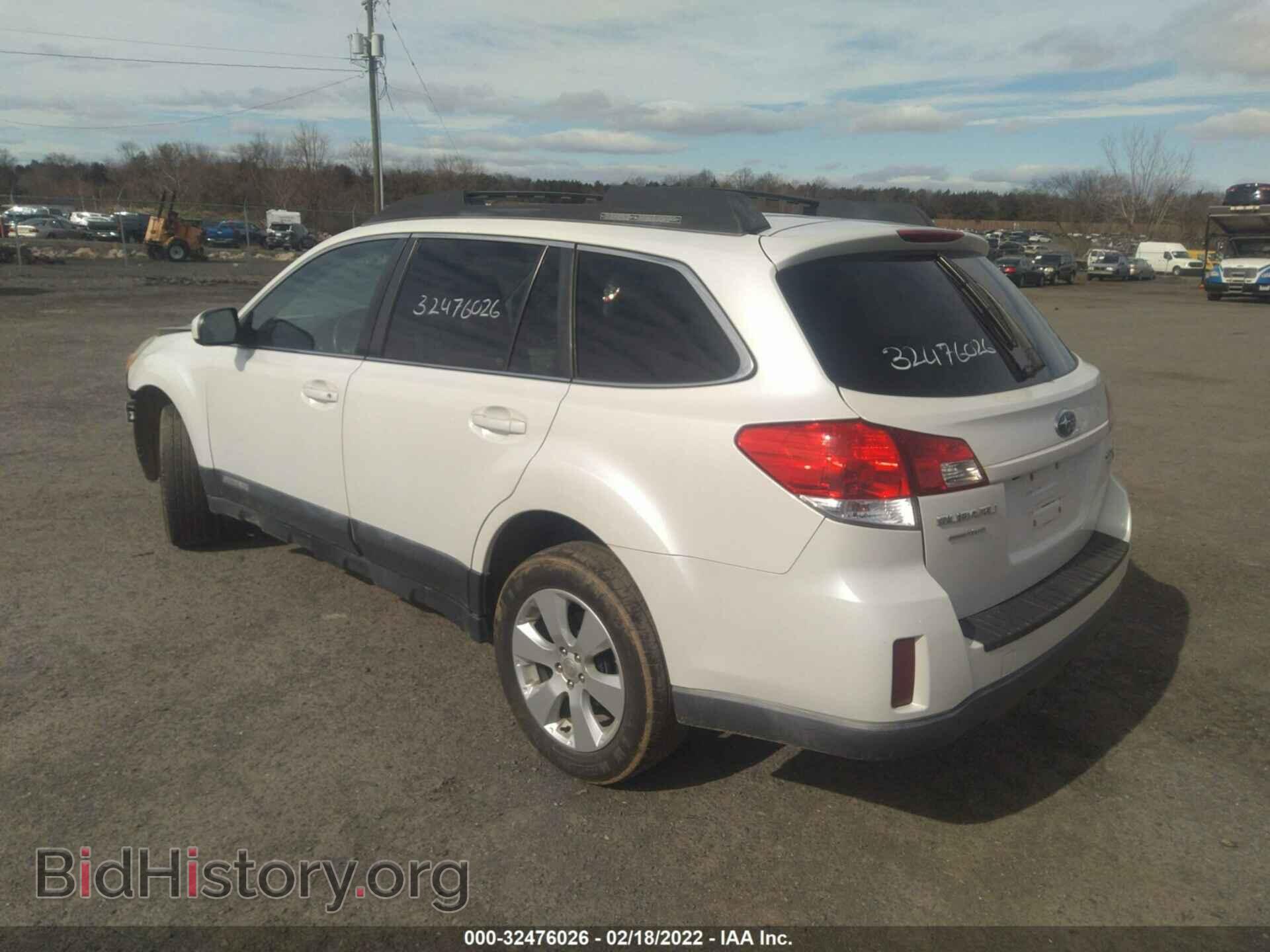 2011 SUBARU OUTBACK - VIN: 4S4BRBGC8B3328130 - Фото 3