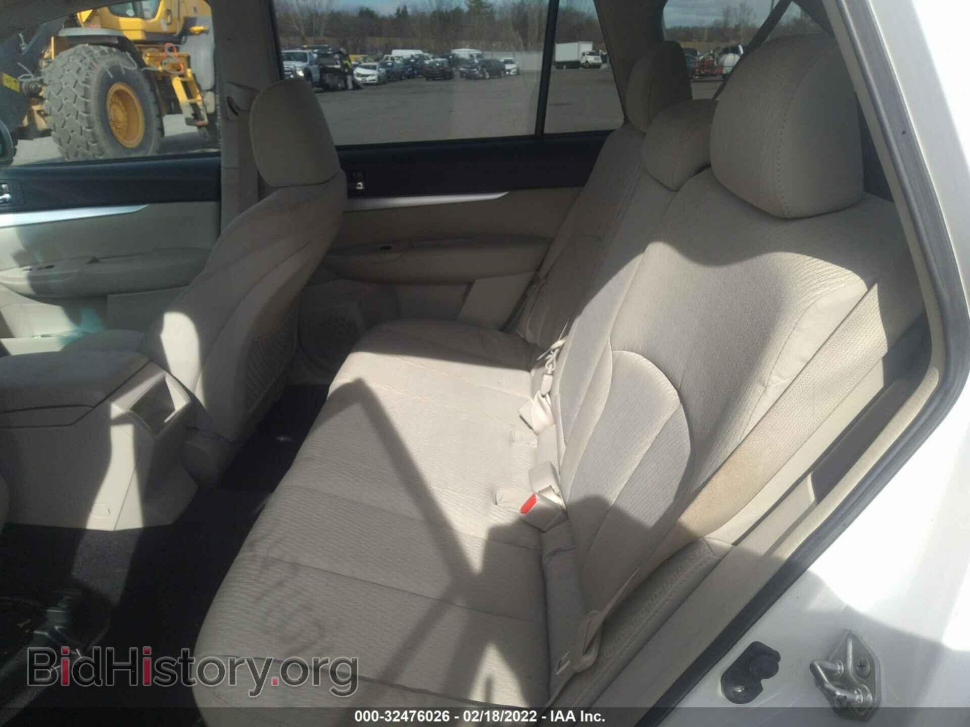 2011 SUBARU OUTBACK - VIN: 4S4BRBGC8B3328130 - Фото 8