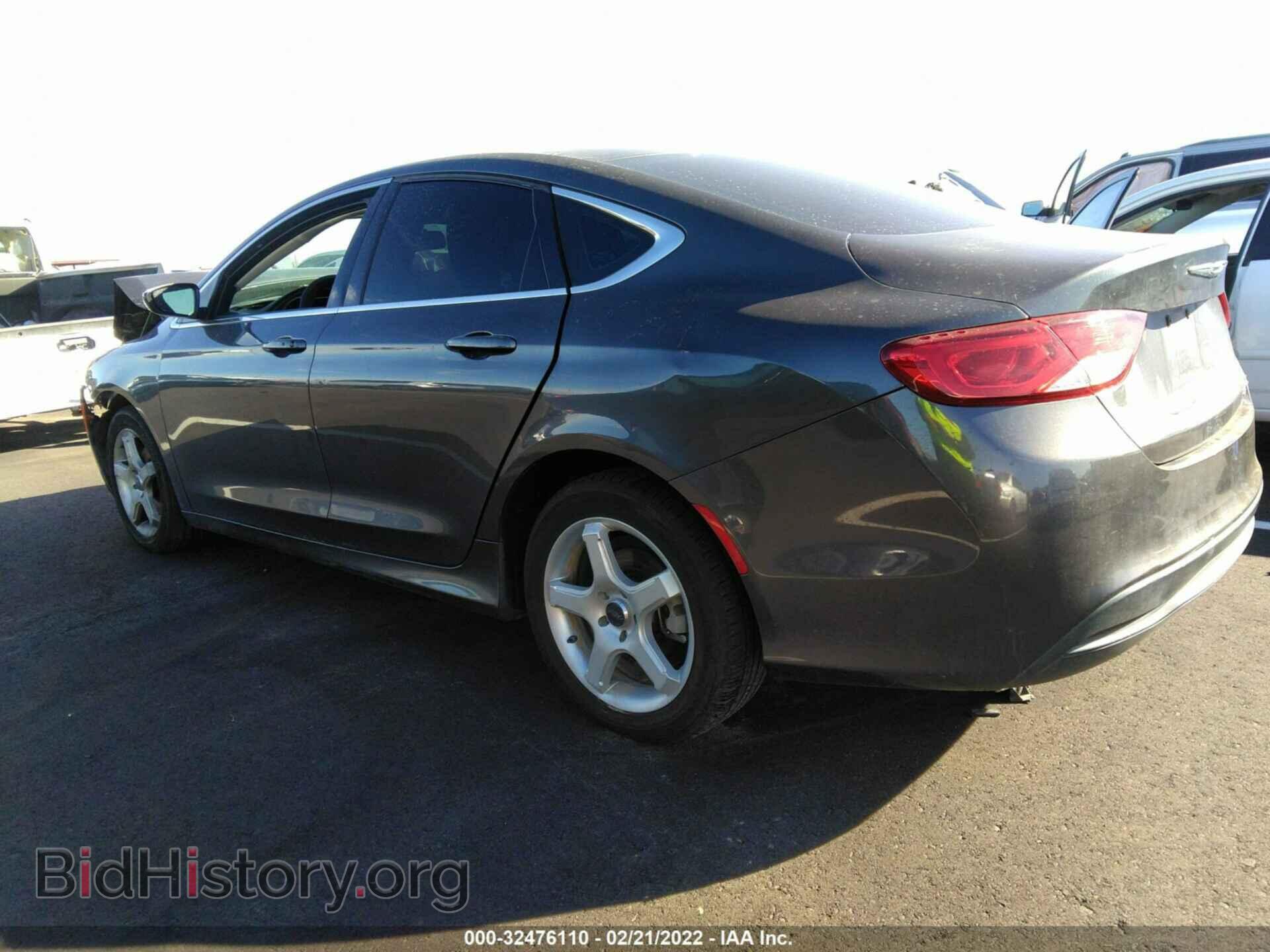 2016 CHRYSLER 200 - VIN: 1C3CCCFB5GN108193 - Фото 3