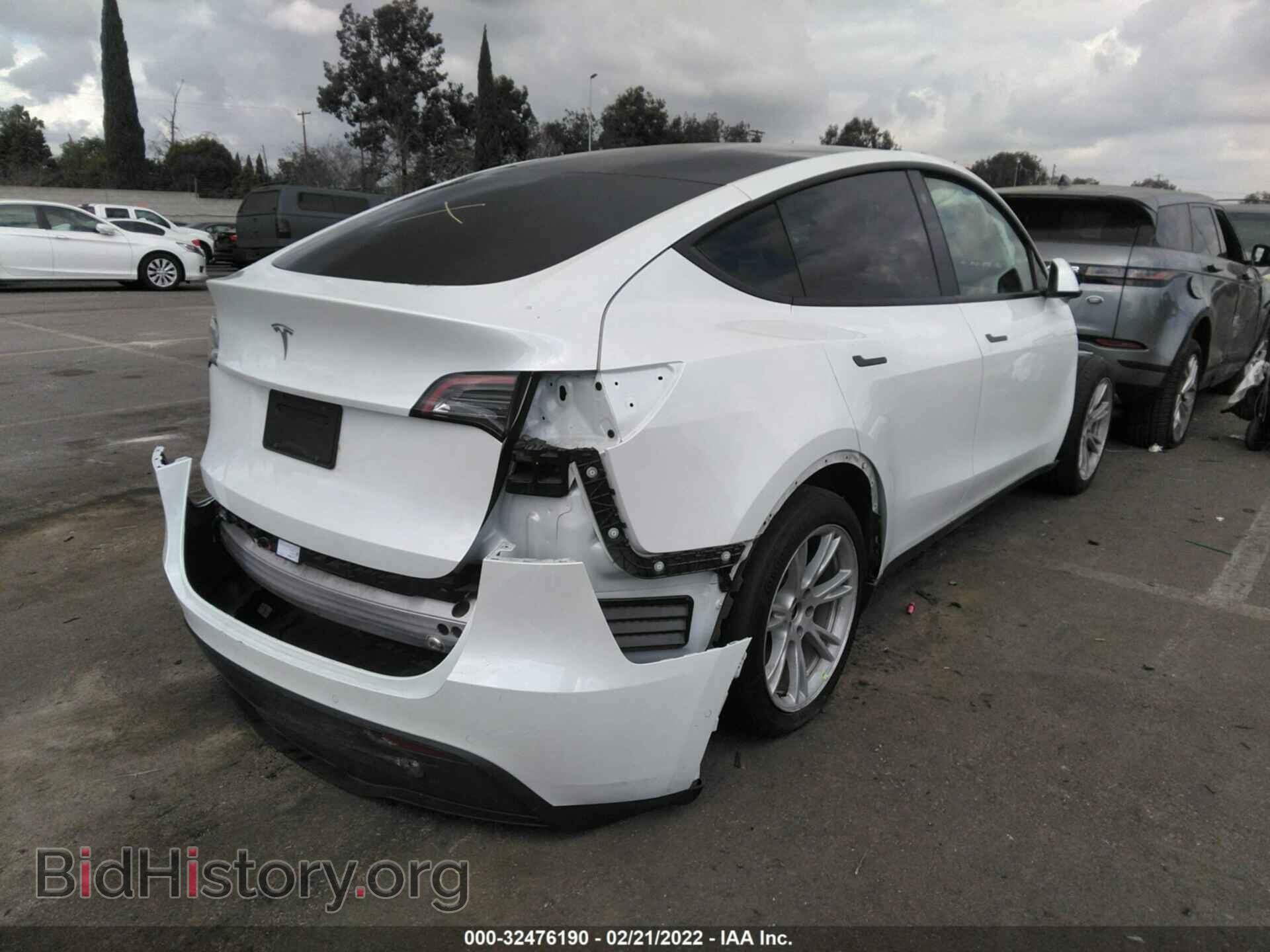 2021 TESLA MODEL Y - VIN: 5YJYGDED8MF109590 - Photo 4