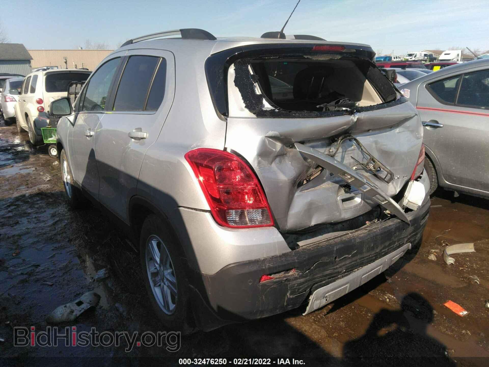 2016 CHEVROLET TRAX - VIN: 3GNCJLSB5GL264586 - Фото 3