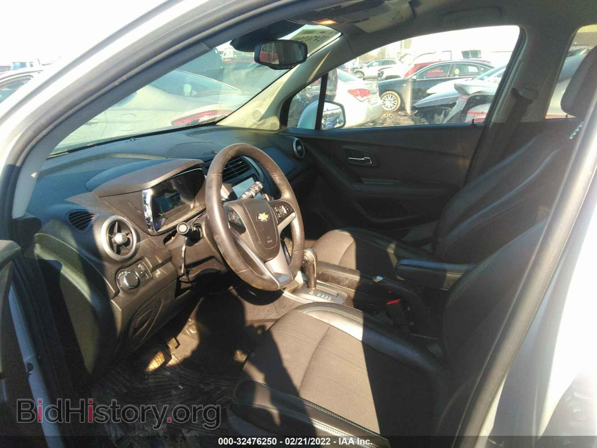 2016 CHEVROLET TRAX - VIN: 3GNCJLSB5GL264586 - Фото 5