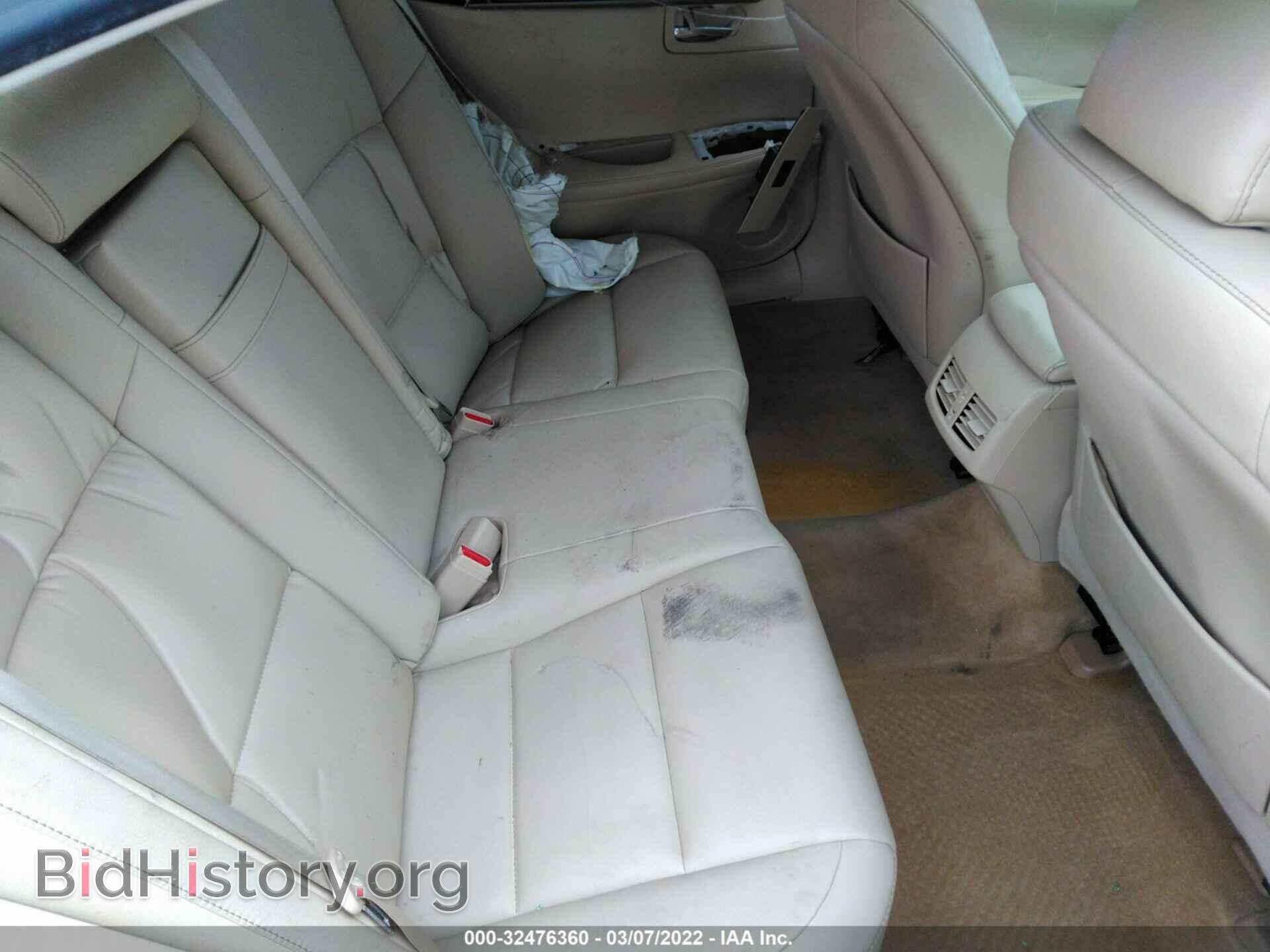 2013 LEXUS ES 350 - VIN: JTHBK1GG7D2008472 - Фото 8