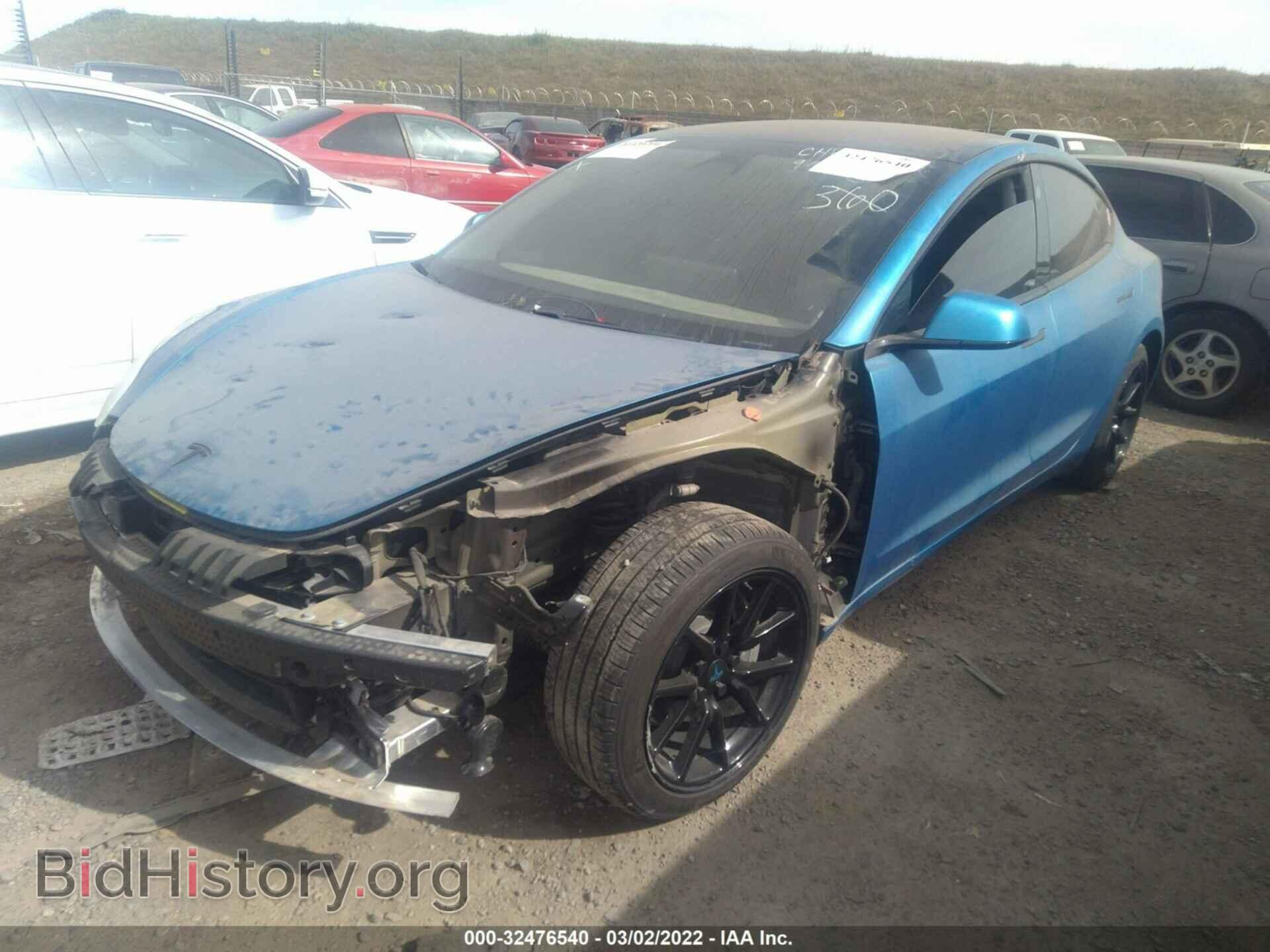 2019 TESLA MODEL 3 - VIN: 5YJ3E1EA6KF306064 - Фото 2