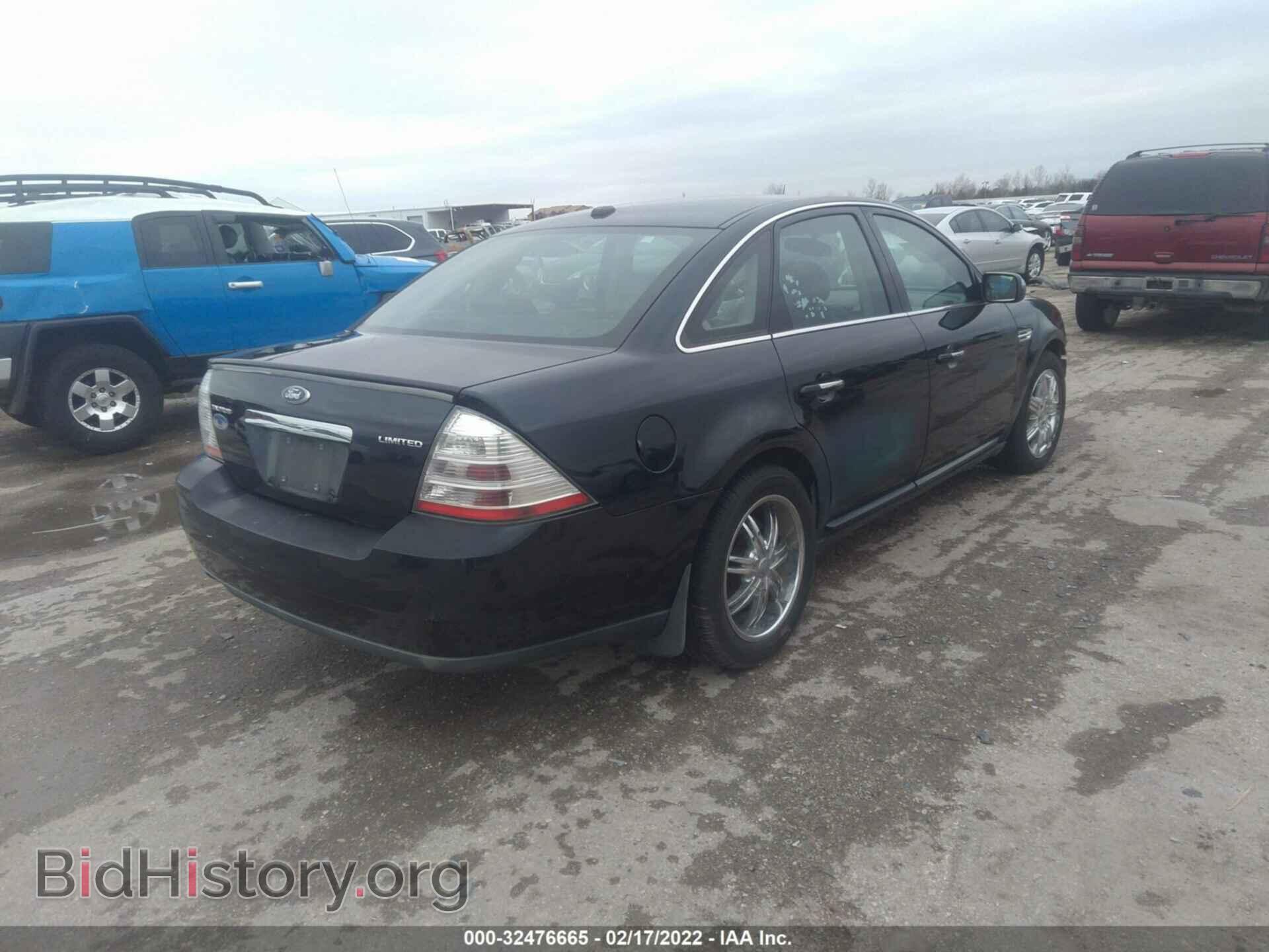 2009 FORD TAURUS - VIN: 1FAHP25W09G123735 - Фото 4