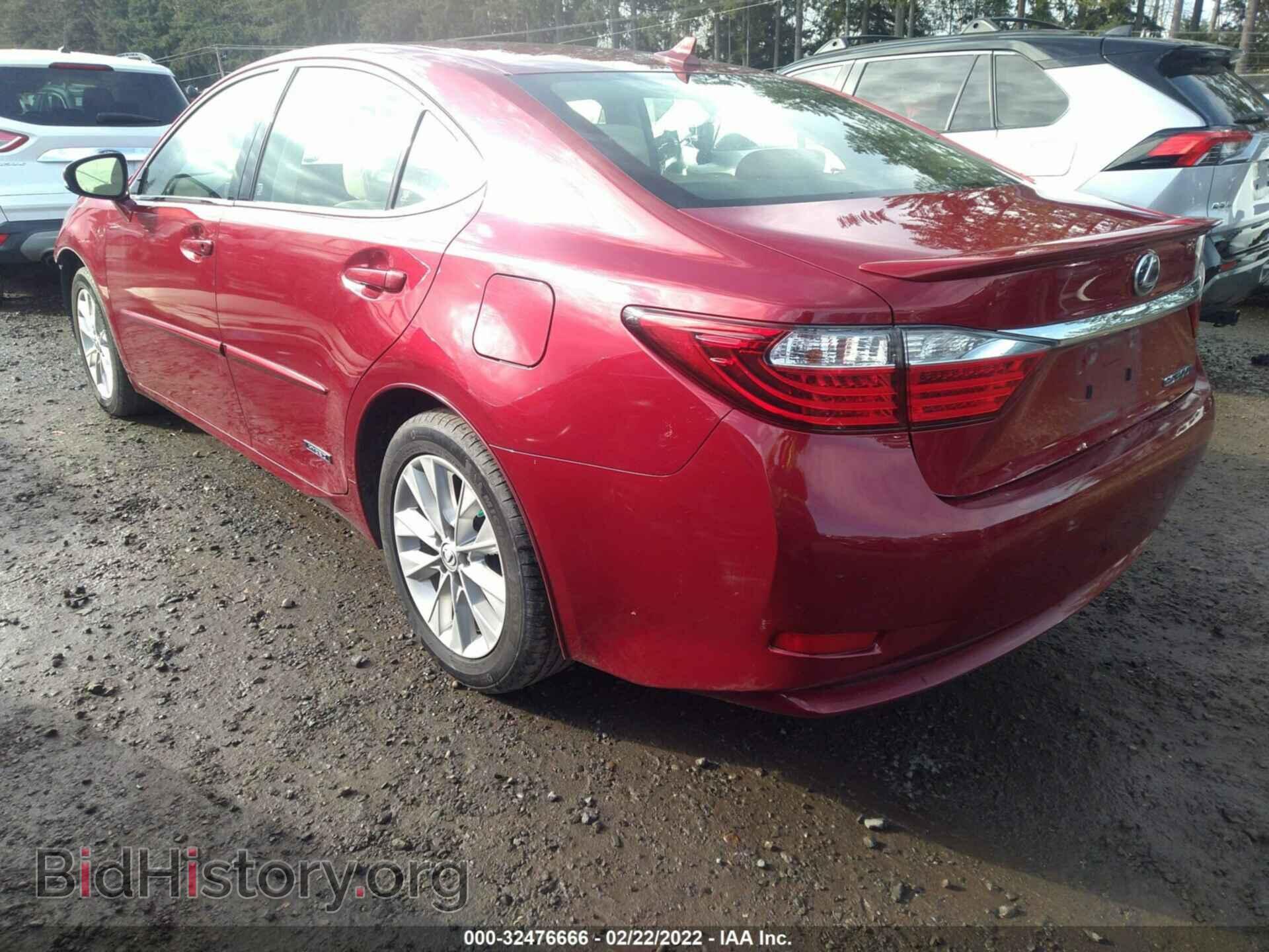 2013 LEXUS ES 300H - VIN: JTHBW1GG2D2030805 - Фото 3