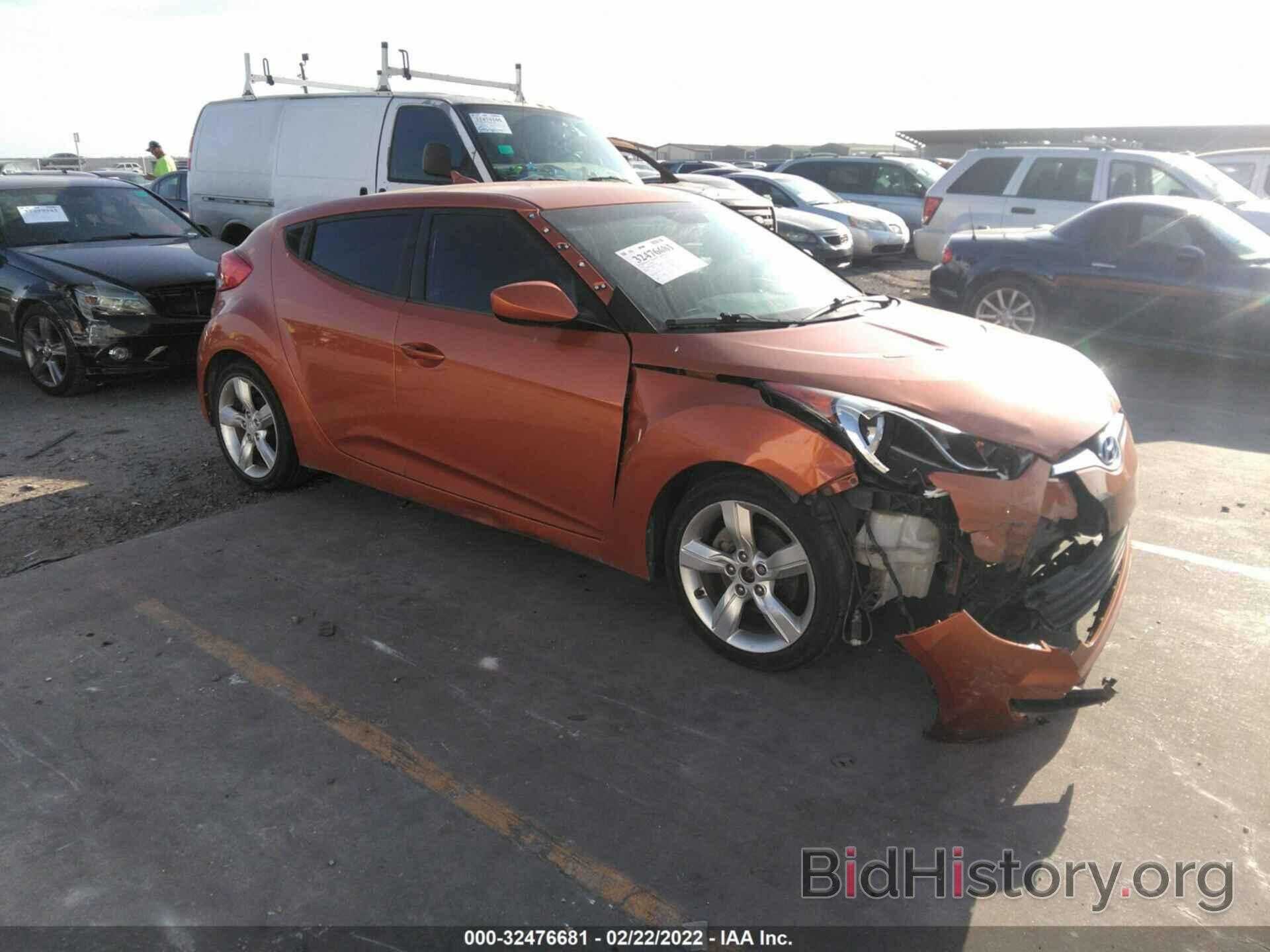 Photo KMHTC6AD9CU037193 - HYUNDAI VELOSTER 2012